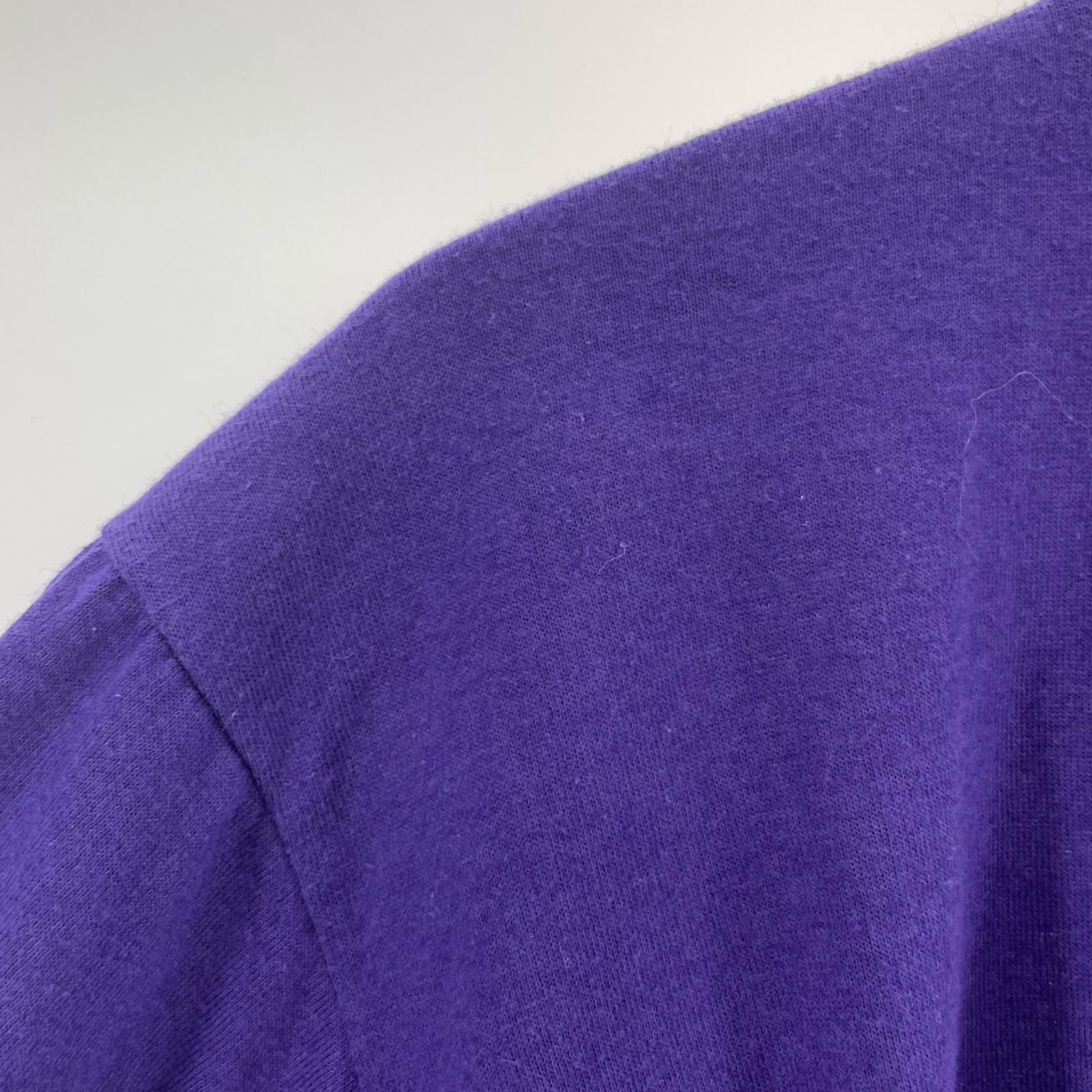 半袖Tシャツ WHIRLPOOL 企業T L パープル
