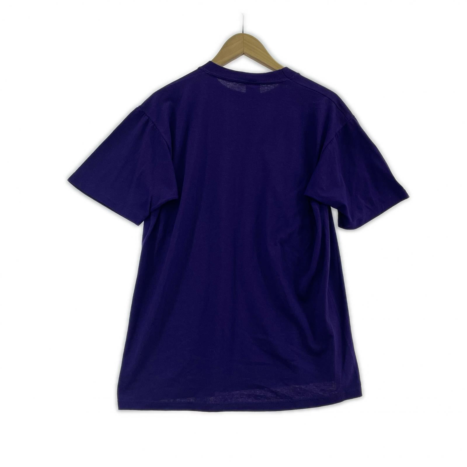 半袖Tシャツ WHIRLPOOL 企業T L パープル