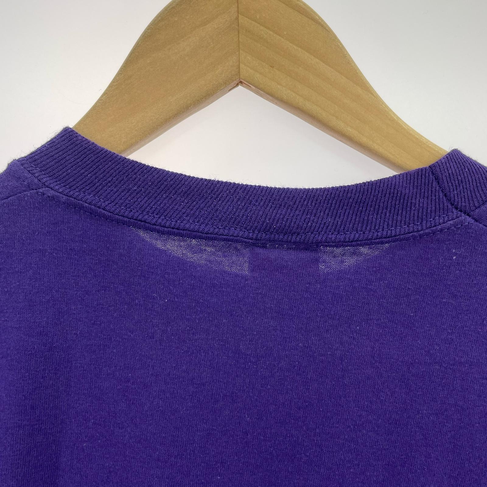 半袖Tシャツ WHIRLPOOL 企業T L パープル