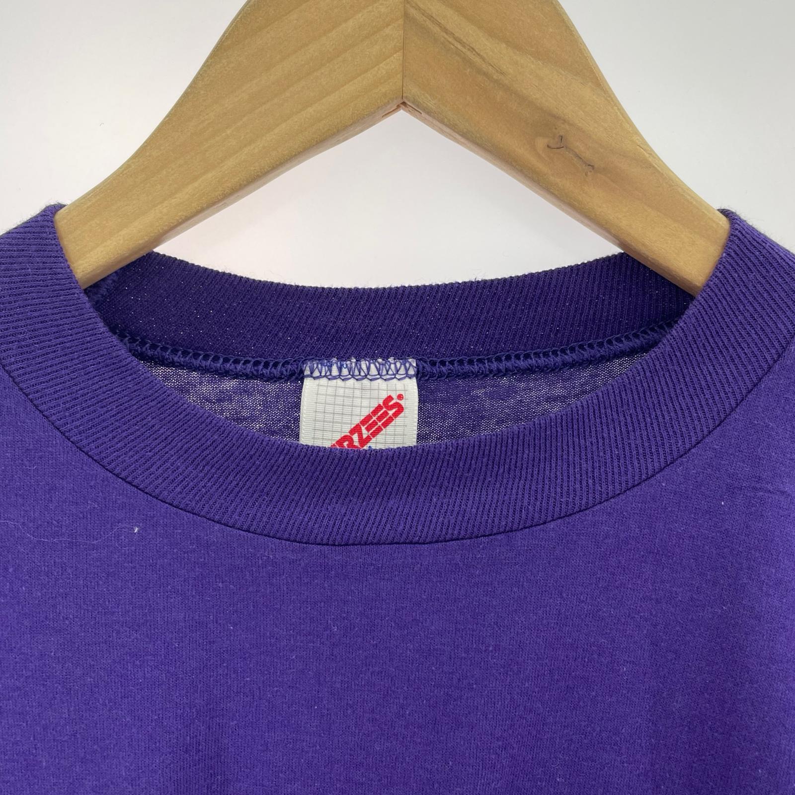 半袖Tシャツ WHIRLPOOL 企業T L パープル