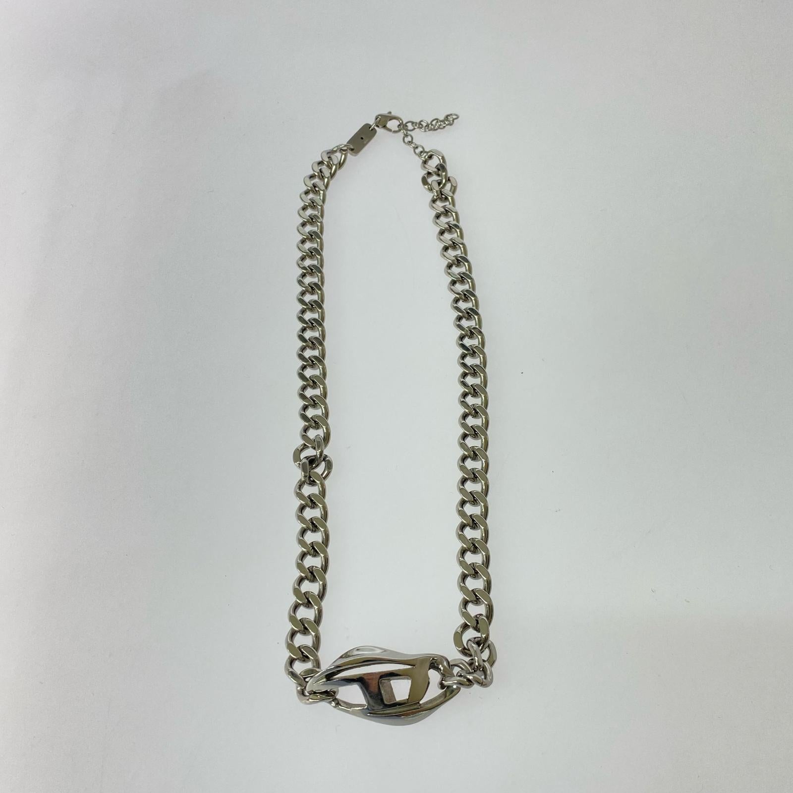 ネックレス オーバルDチェーンネックレス