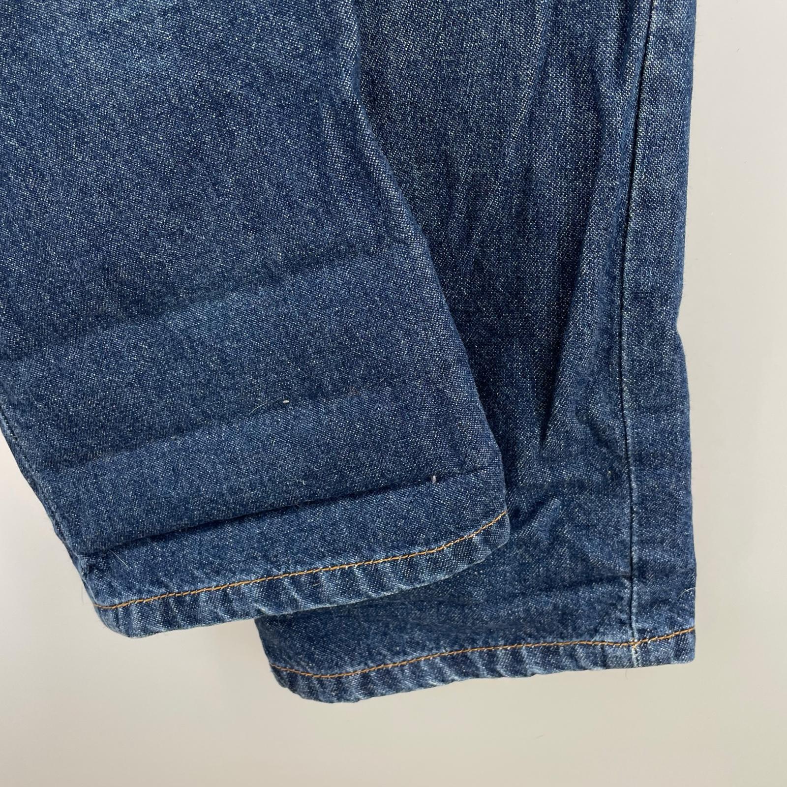 デニムパンツ Lee×mercibeaucoup デニムサルエルパンツ S ブルー S