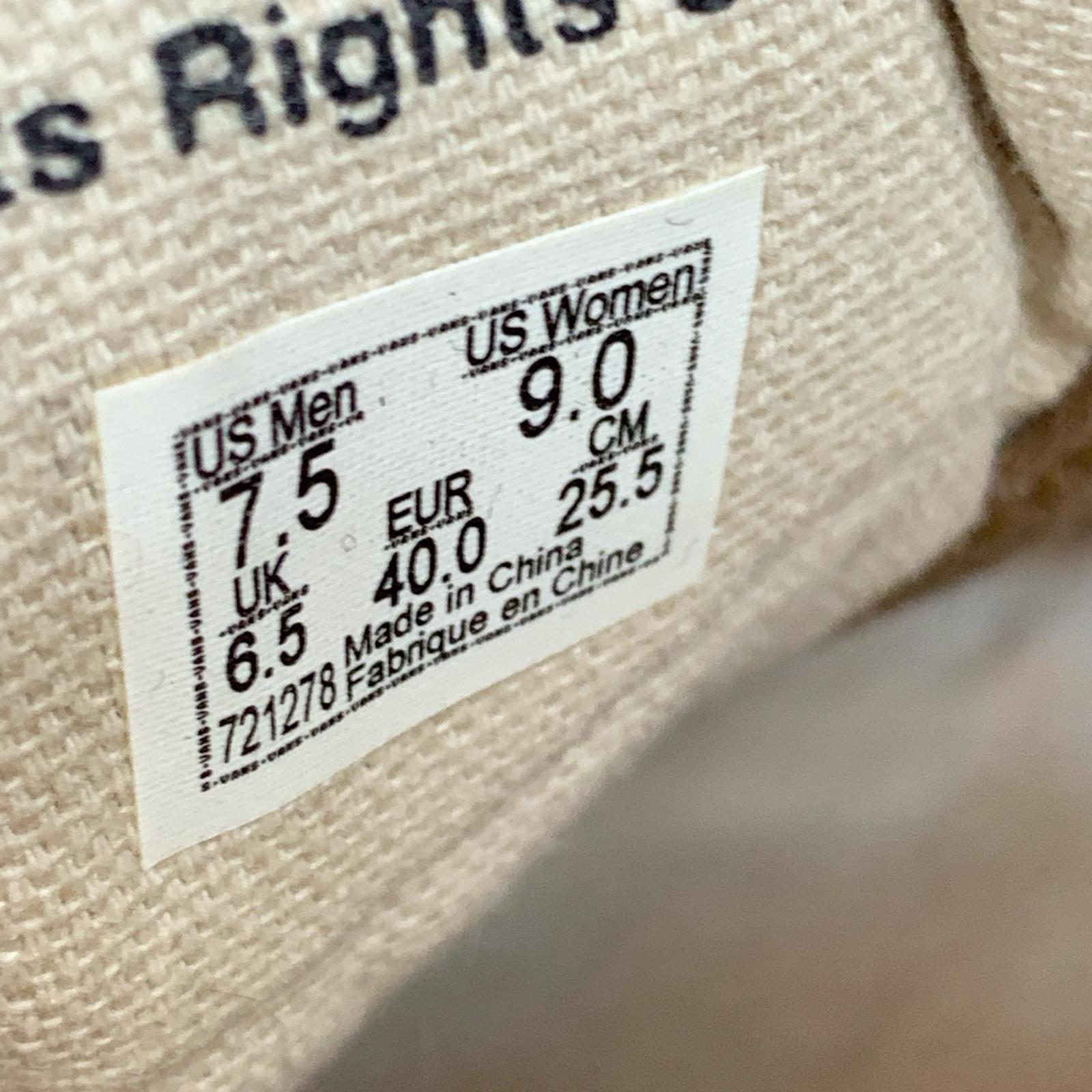 スニーカー VANS ×MOMA サルバドール ダリ 記憶の固執 アシメデザインスニーカー 25.5cm 25.5cm (US7 1/2 UK7 EU41) ブラウン