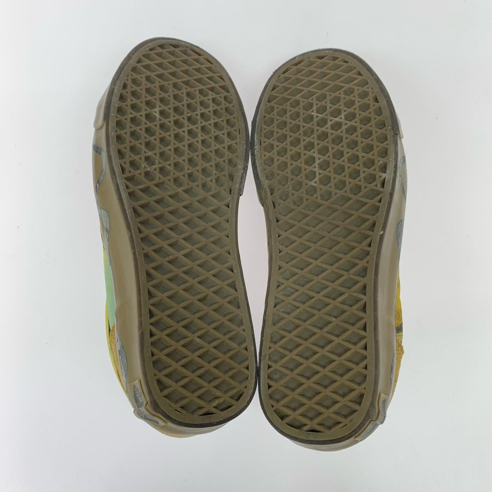 スニーカー VANS ×MOMA サルバドール ダリ 記憶の固執 アシメデザインスニーカー 25.5cm 25.5cm (US7 1/2 UK7 EU41) ブラウン