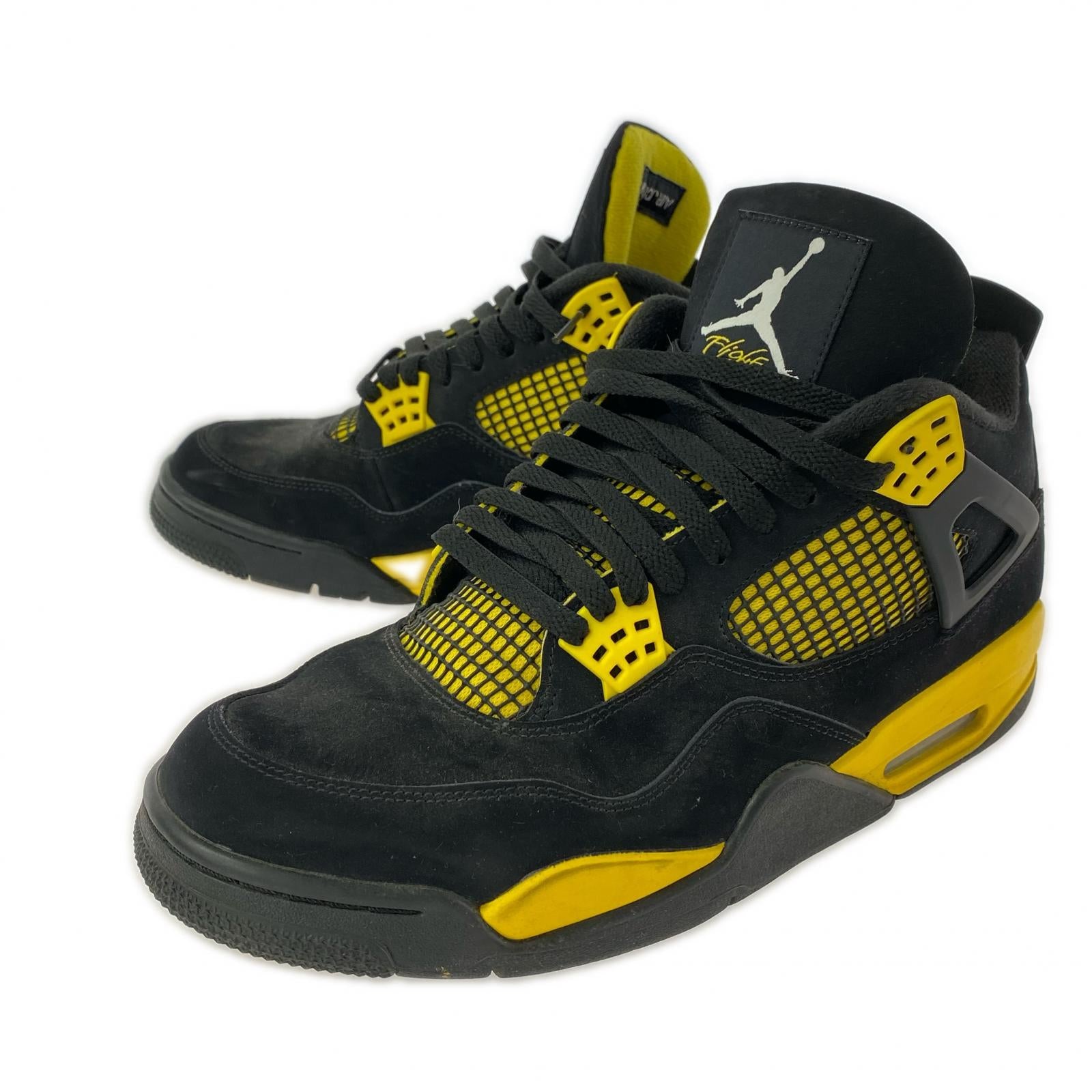 スニーカー AIR JORDAN 4 THUNDER 30cm ブラック