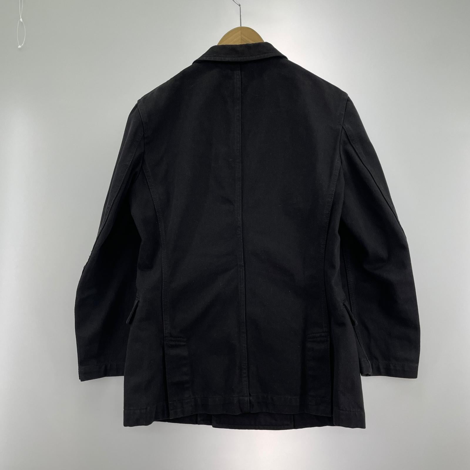 テーラードジャケット HOMME PLUS 2011 PI-J113 S デカダンス期 S ブラック