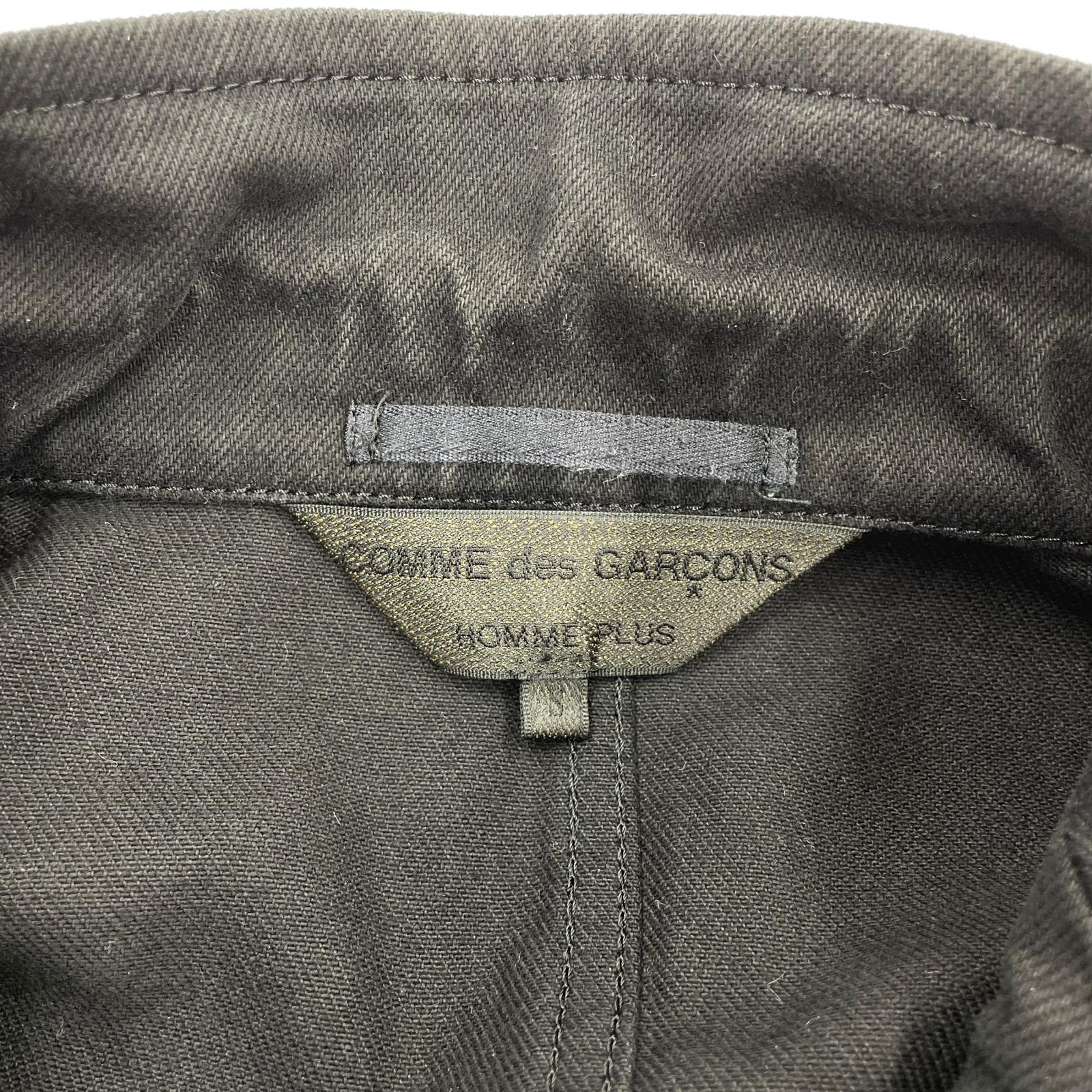 テーラードジャケット HOMME PLUS 2011 PI-J113 S デカダンス期 S ブラック