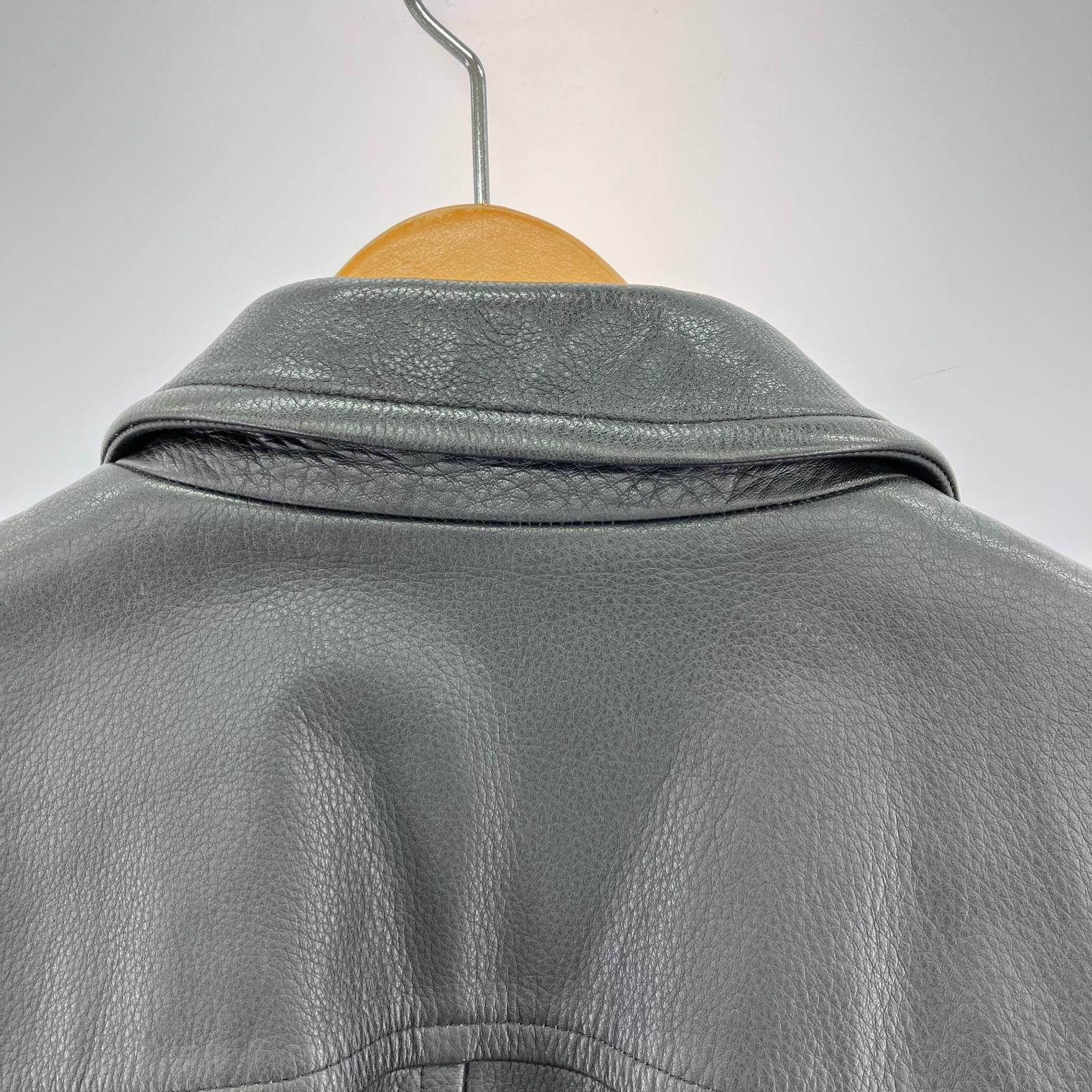 レザージャケット HOMME 田中オム期 レザージャケット 黒 HJ-050660 M M ブラック