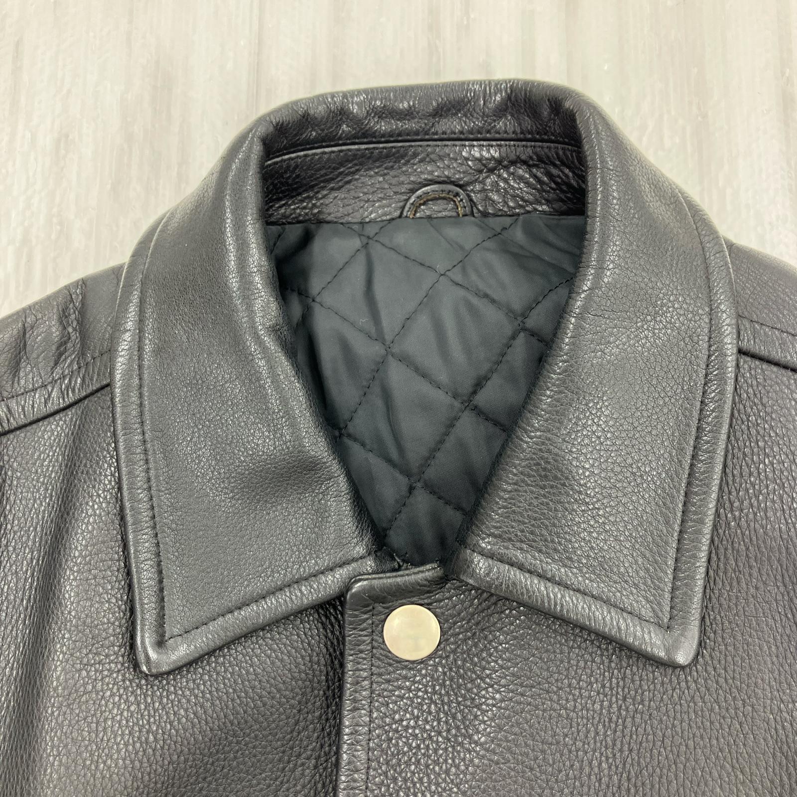 レザージャケット HOMME 田中オム期 レザージャケット 黒 HJ-050660 M M ブラック