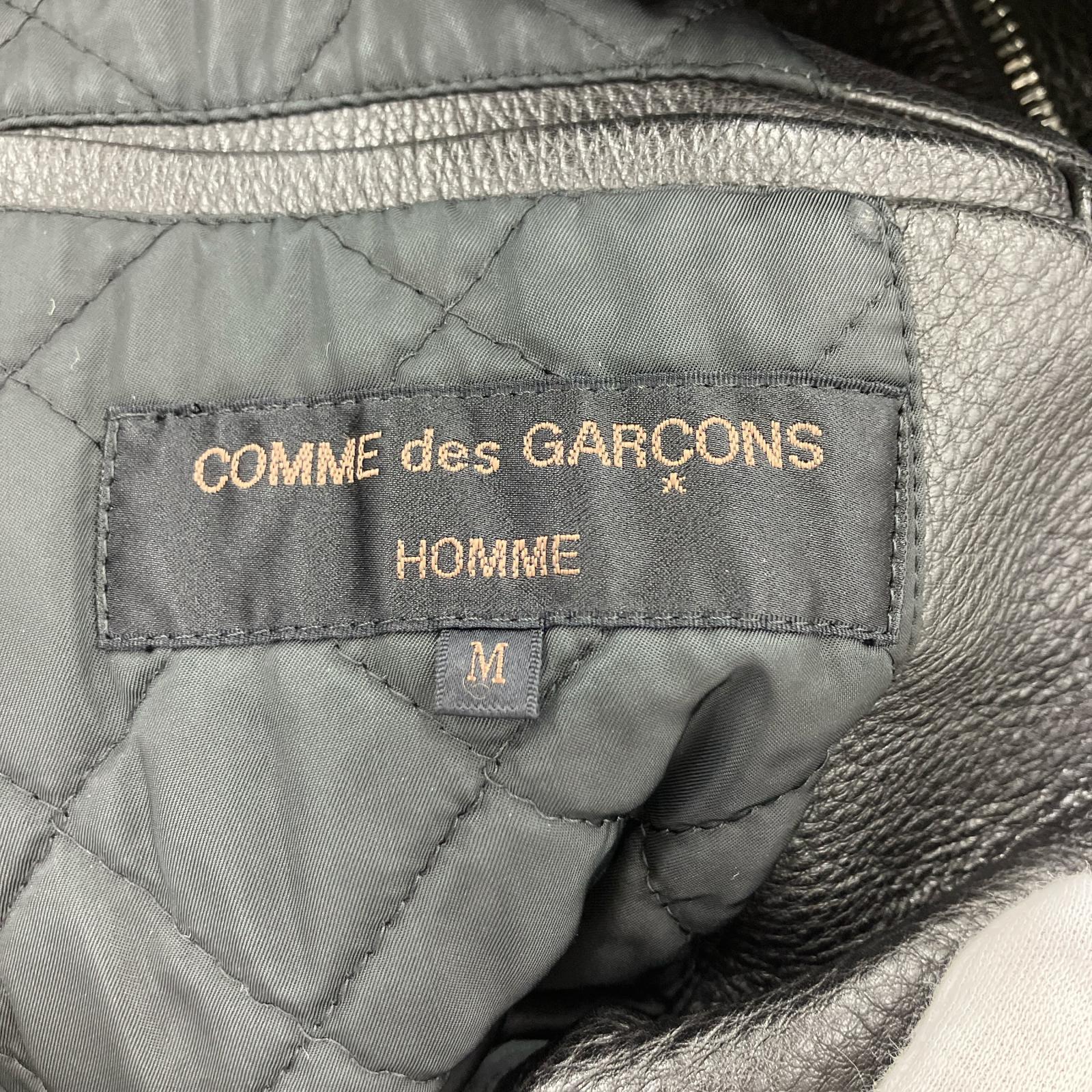 レザージャケット HOMME 田中オム期 レザージャケット 黒 HJ-050660 M M ブラック