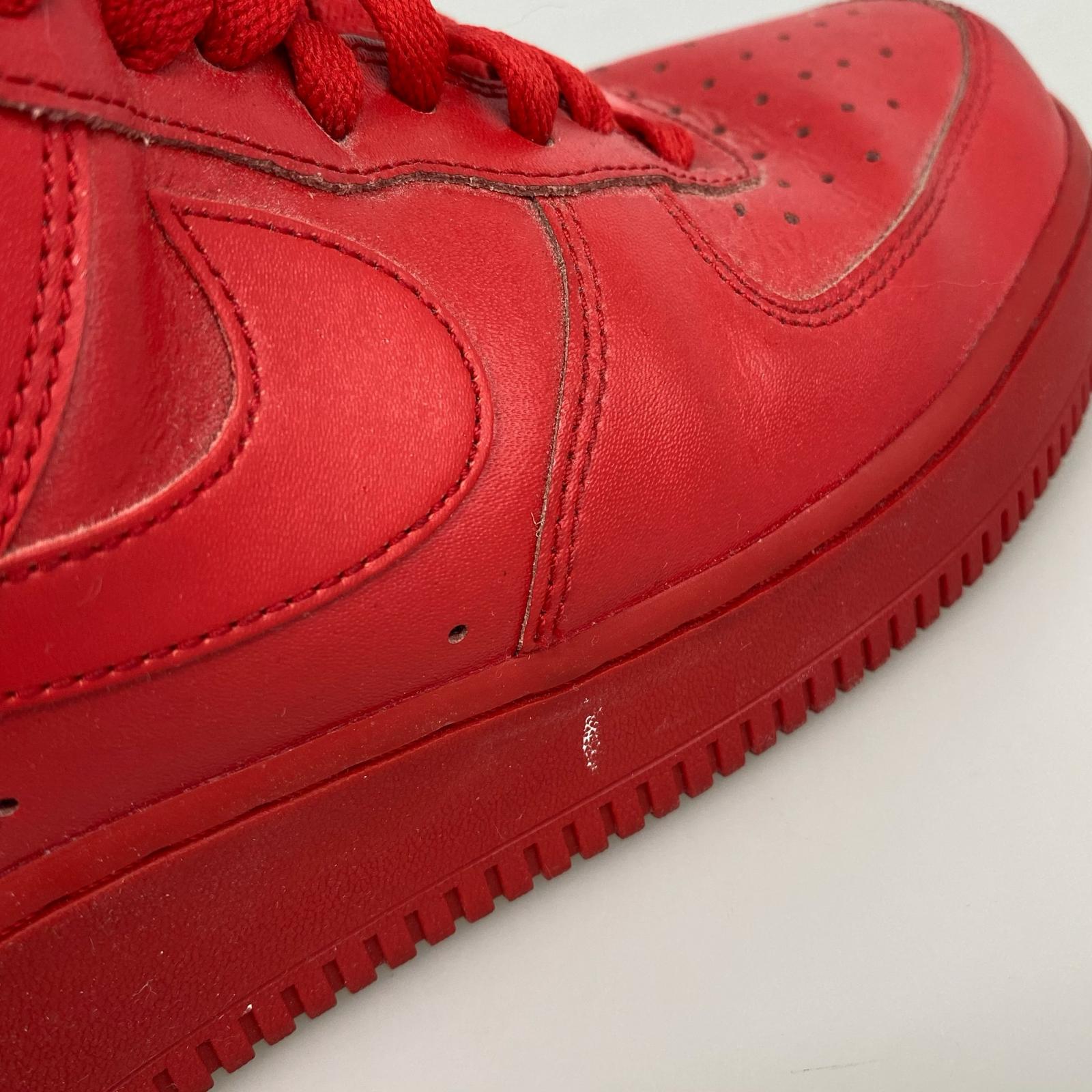 スニーカー Air Force 1 Low Triple Red 27.5cm 27.5cm (US9 1/2 UK9 EU45) レッド