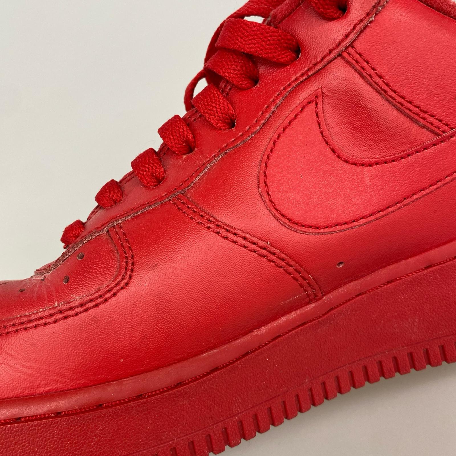 スニーカー Air Force 1 Low Triple Red 27.5cm 27.5cm (US9 1/2 UK9 EU45) レッド