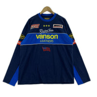 長袖Tシャツ Supreme x Vanson Leathers L/S ブルー (L) L