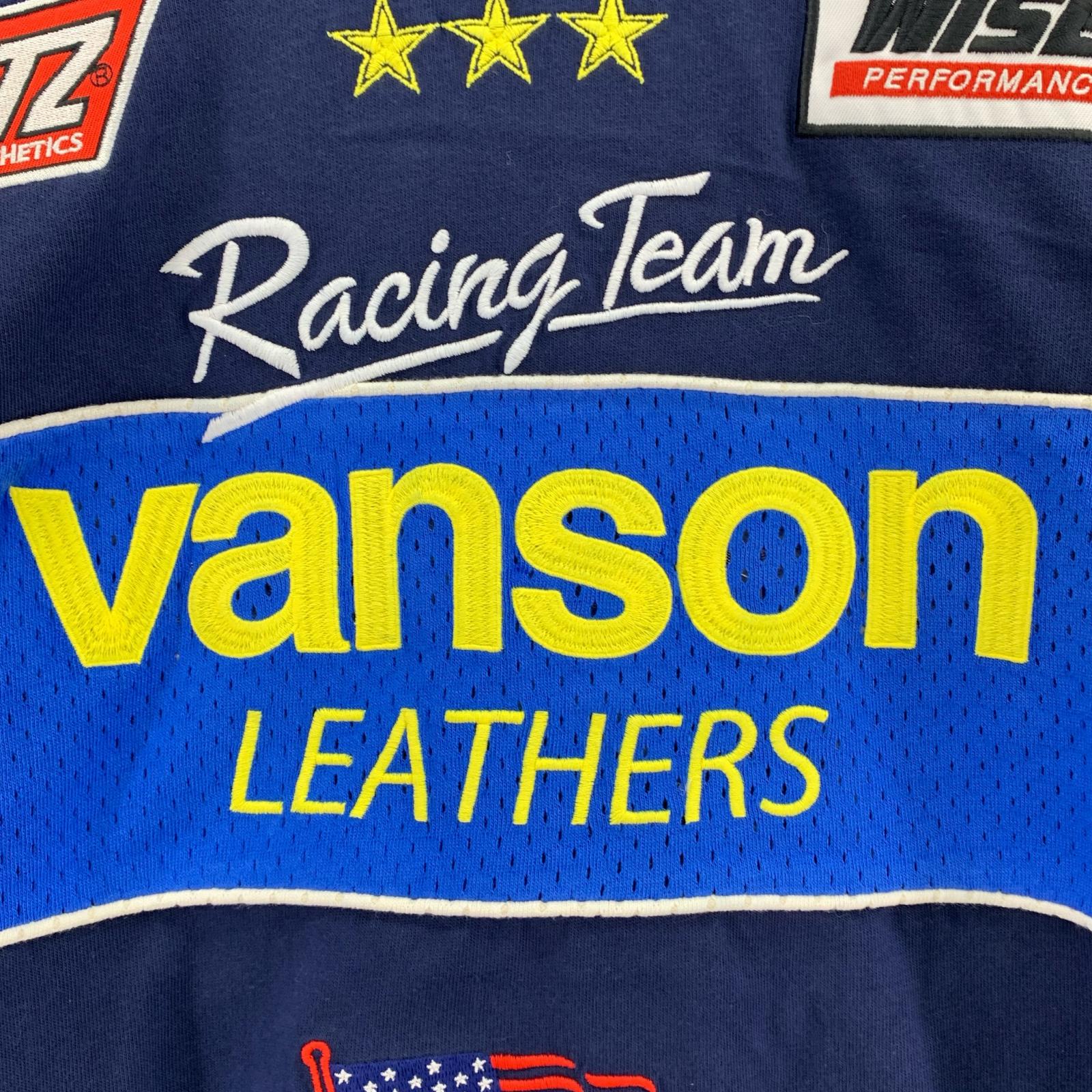 長袖Tシャツ Supreme x Vanson Leathers L/S ブルー (L) L