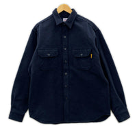 長袖シャツ HEAVY CHAMOIS CLOTH SHIRT XL ネイビー