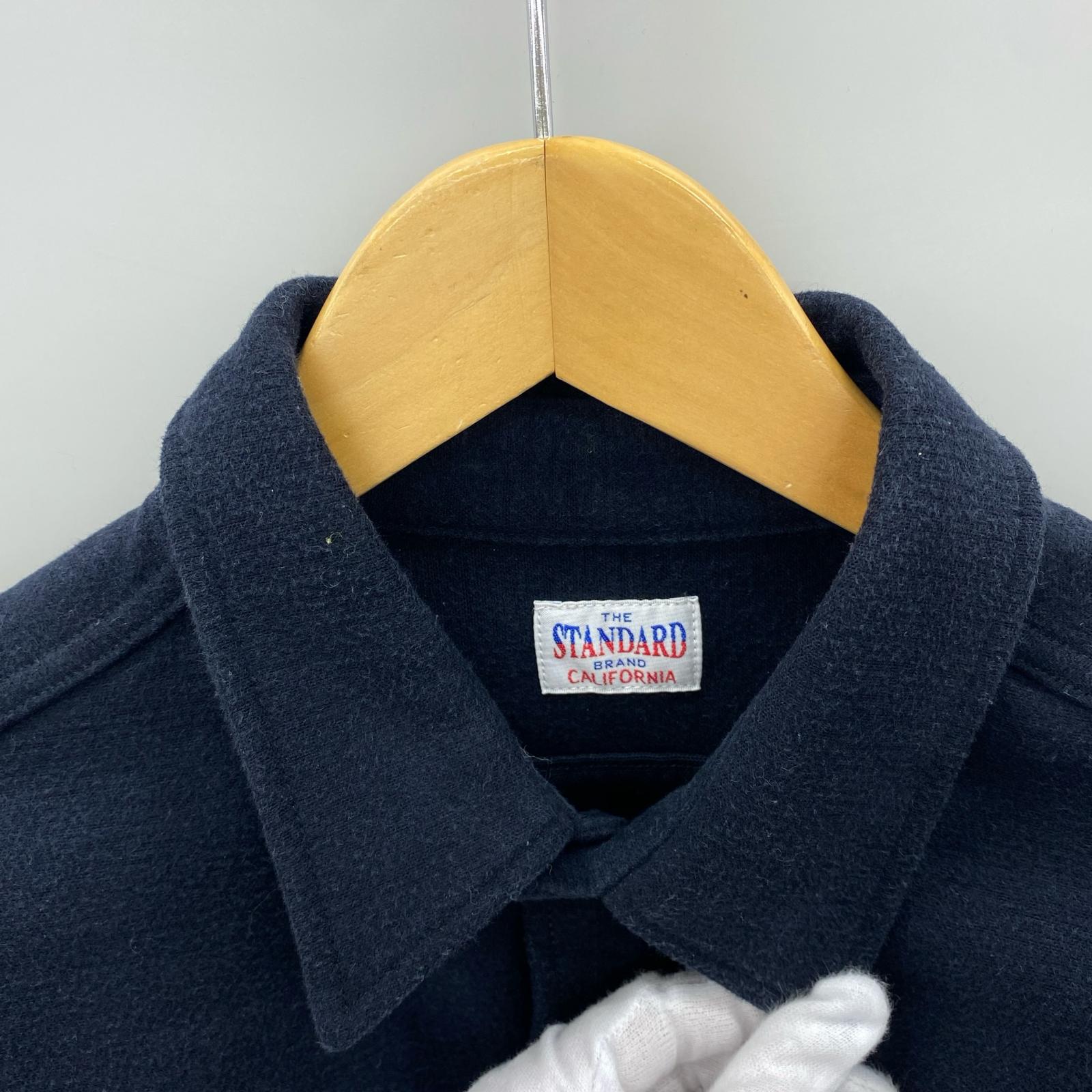 長袖シャツ HEAVY CHAMOIS CLOTH SHIRT XL ネイビー