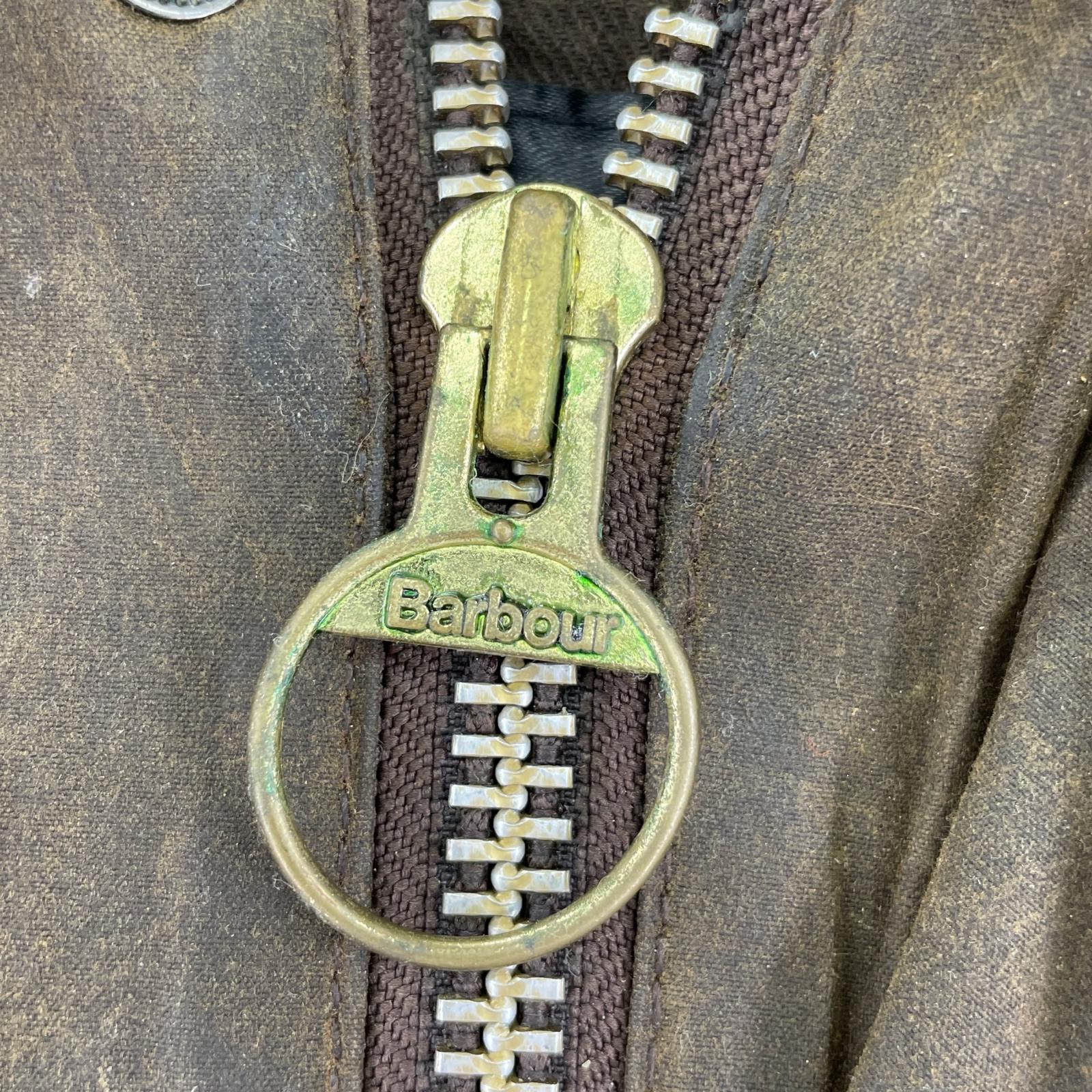 ジャケット CLASSIC BURGHLEY オイルドコート ブラウン ブラウン