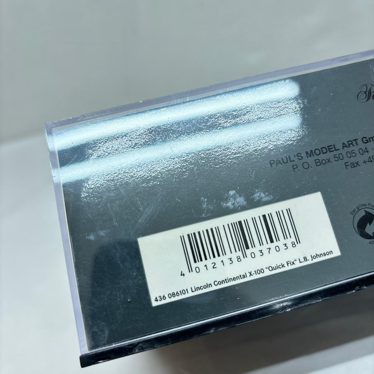 MINICHAMPS 1964 LINCOLN CONTINENTAL ミニチャンプス スケールカー
