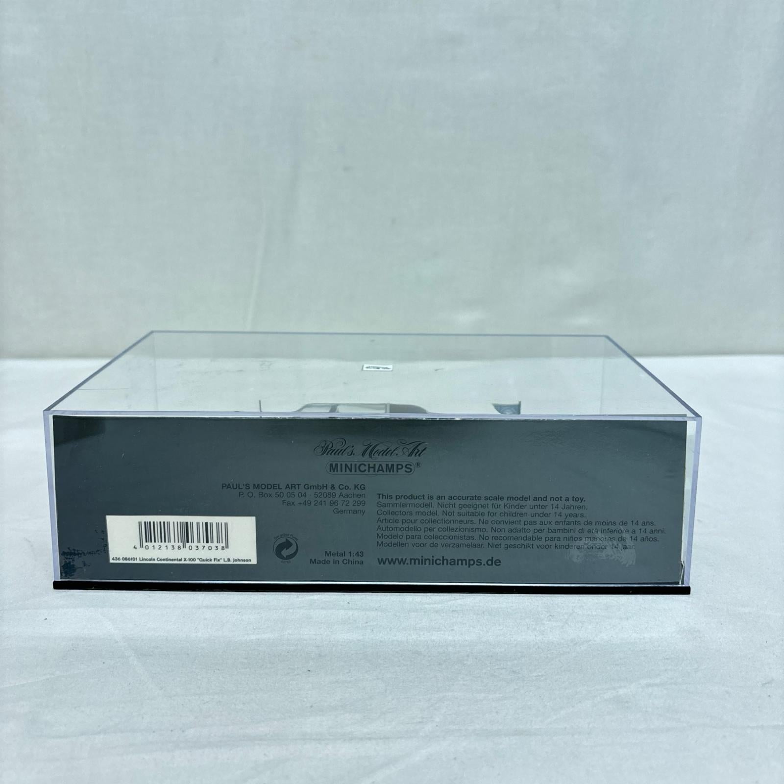 MINICHAMPS 1964 LINCOLN CONTINENTAL ミニチャンプス スケールカー