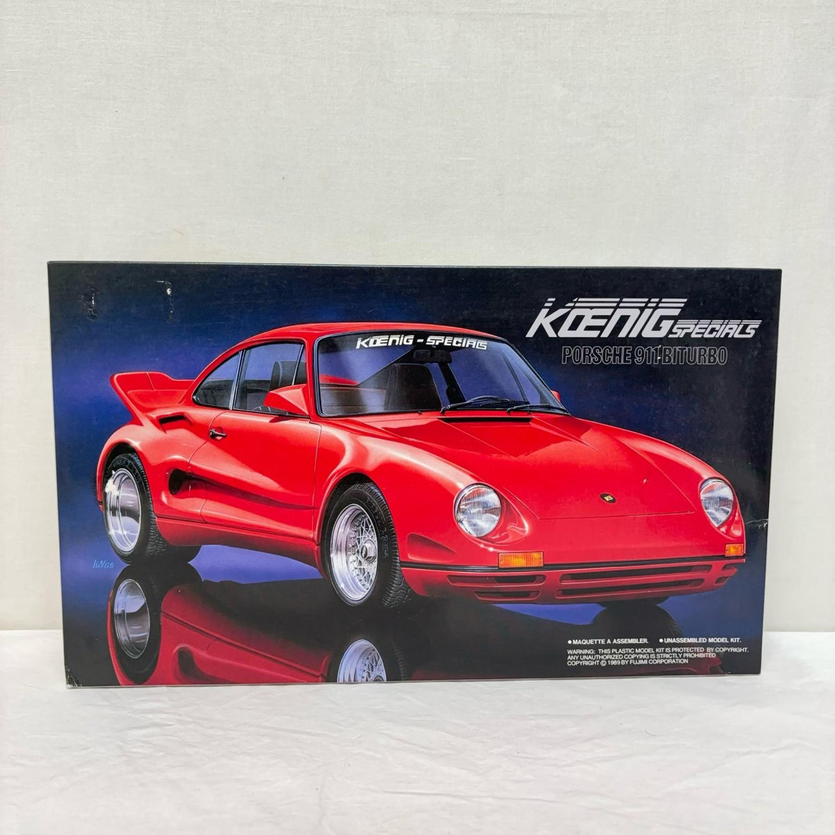 フジミ模型1/24 PORSCHE911BITURBO フジミ カープラモ・ミニ四駆