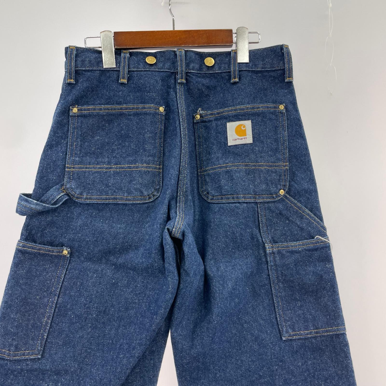 デニムパンツ 80~90s 星タグ デニムペインターパンツ W30 30 ブルー