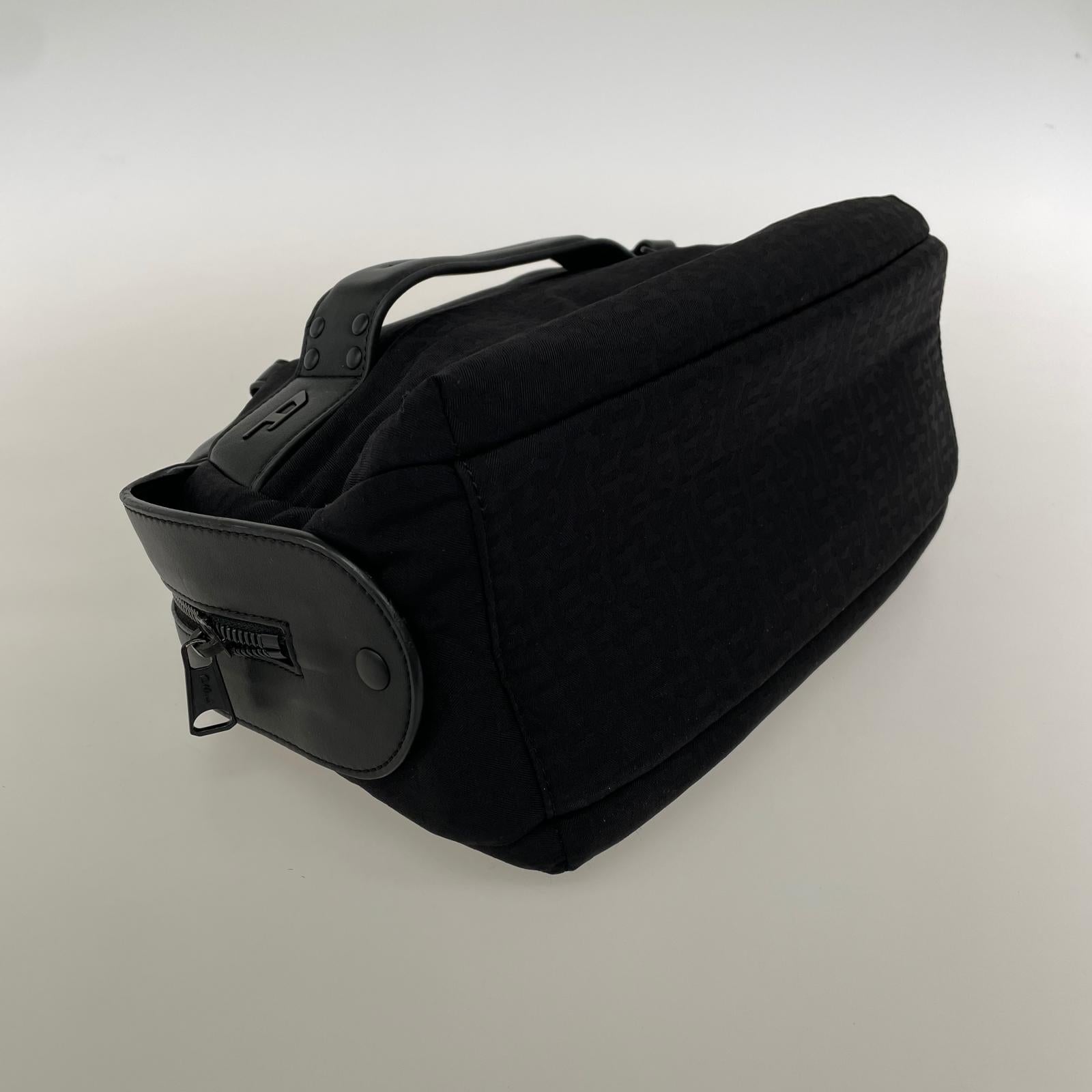 ハンドバッグ Nylon Mono Top Handle X BLK ブラック