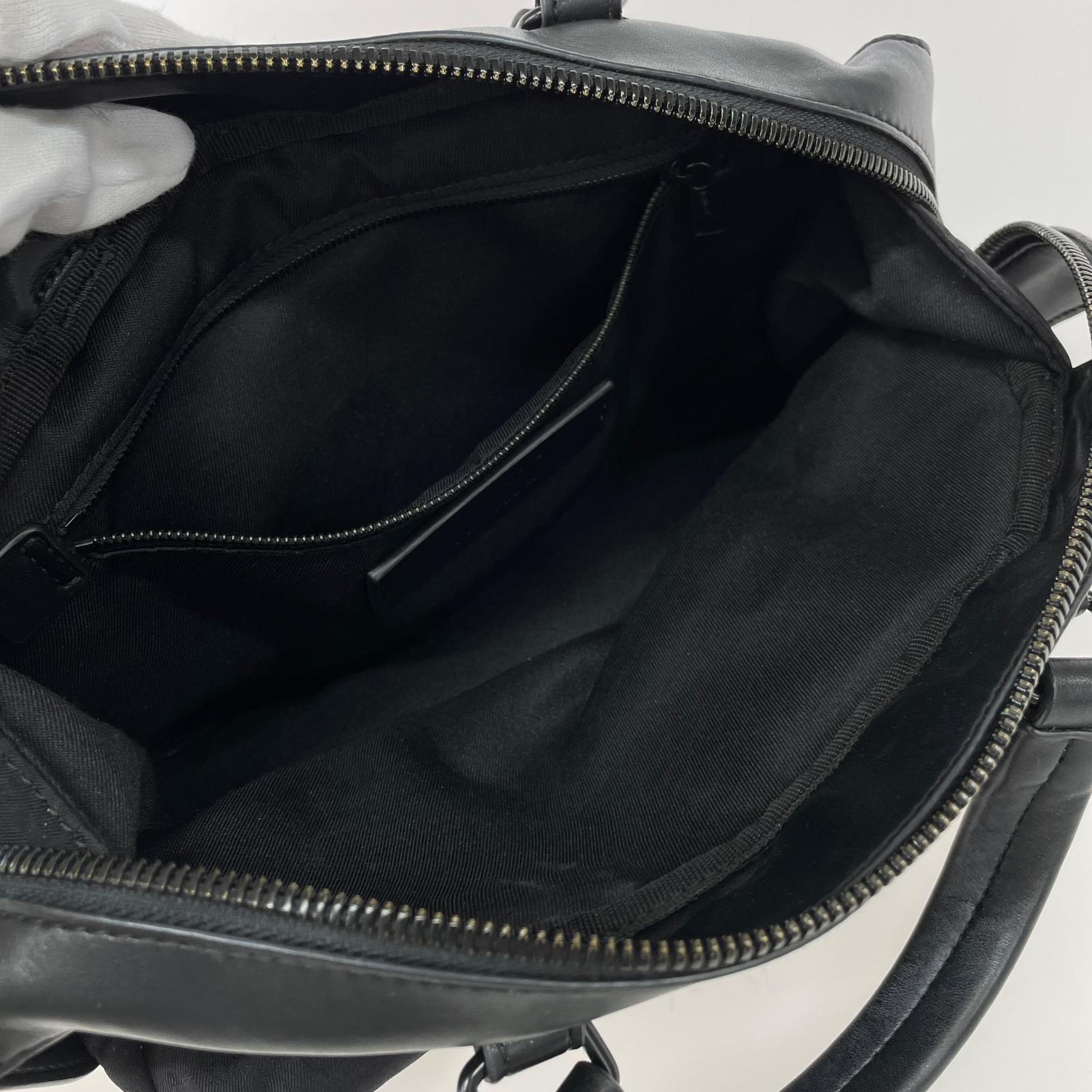 ハンドバッグ Nylon Mono Top Handle X BLK ブラック