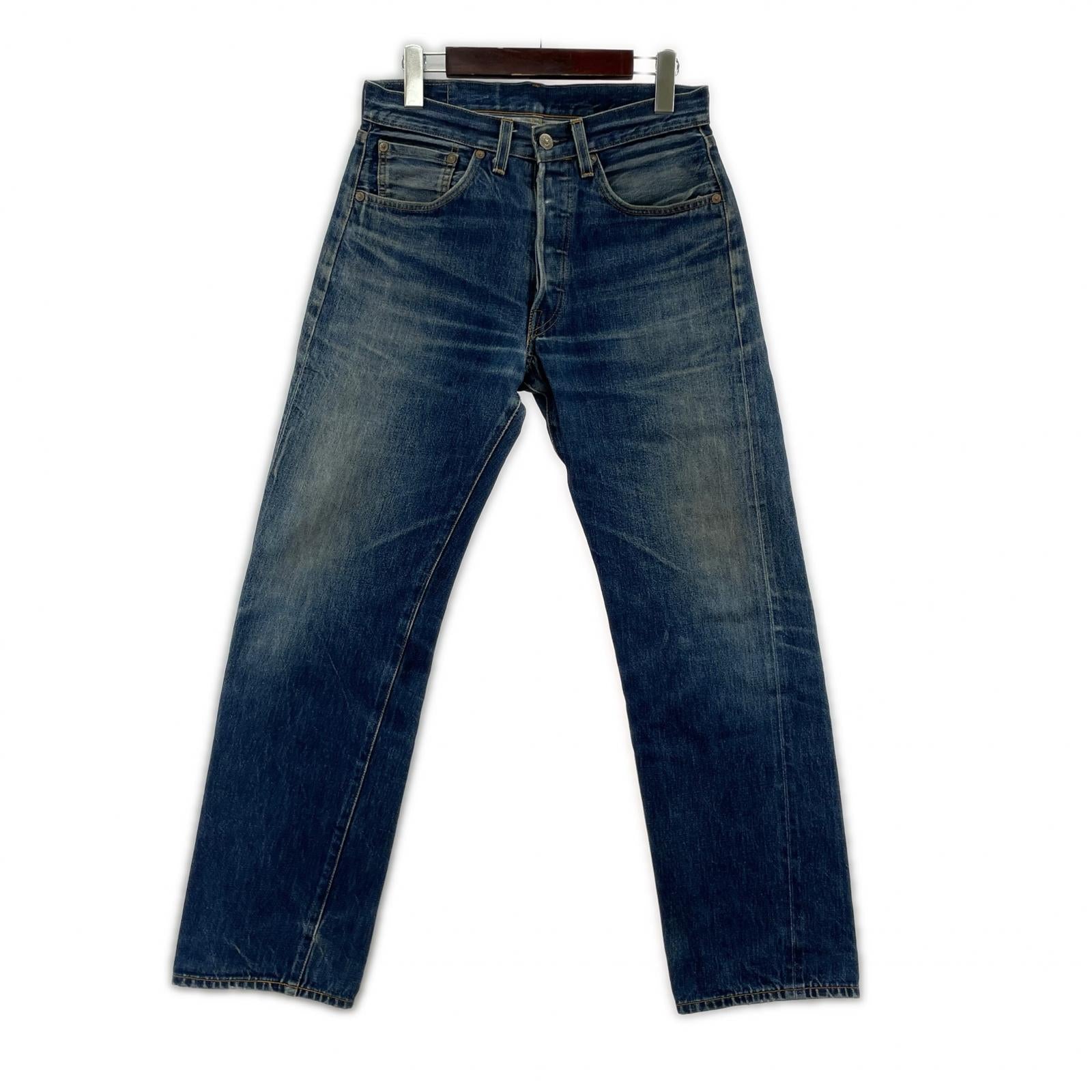 デニムパンツ LVC 1955復刻 W31 米国製 30 ネイビー