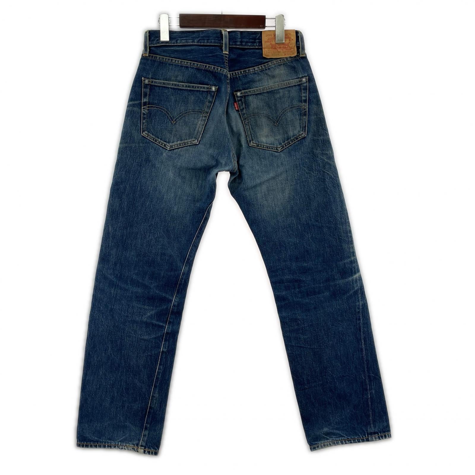 デニムパンツ LVC 1955復刻 W31 米国製 30 ネイビー