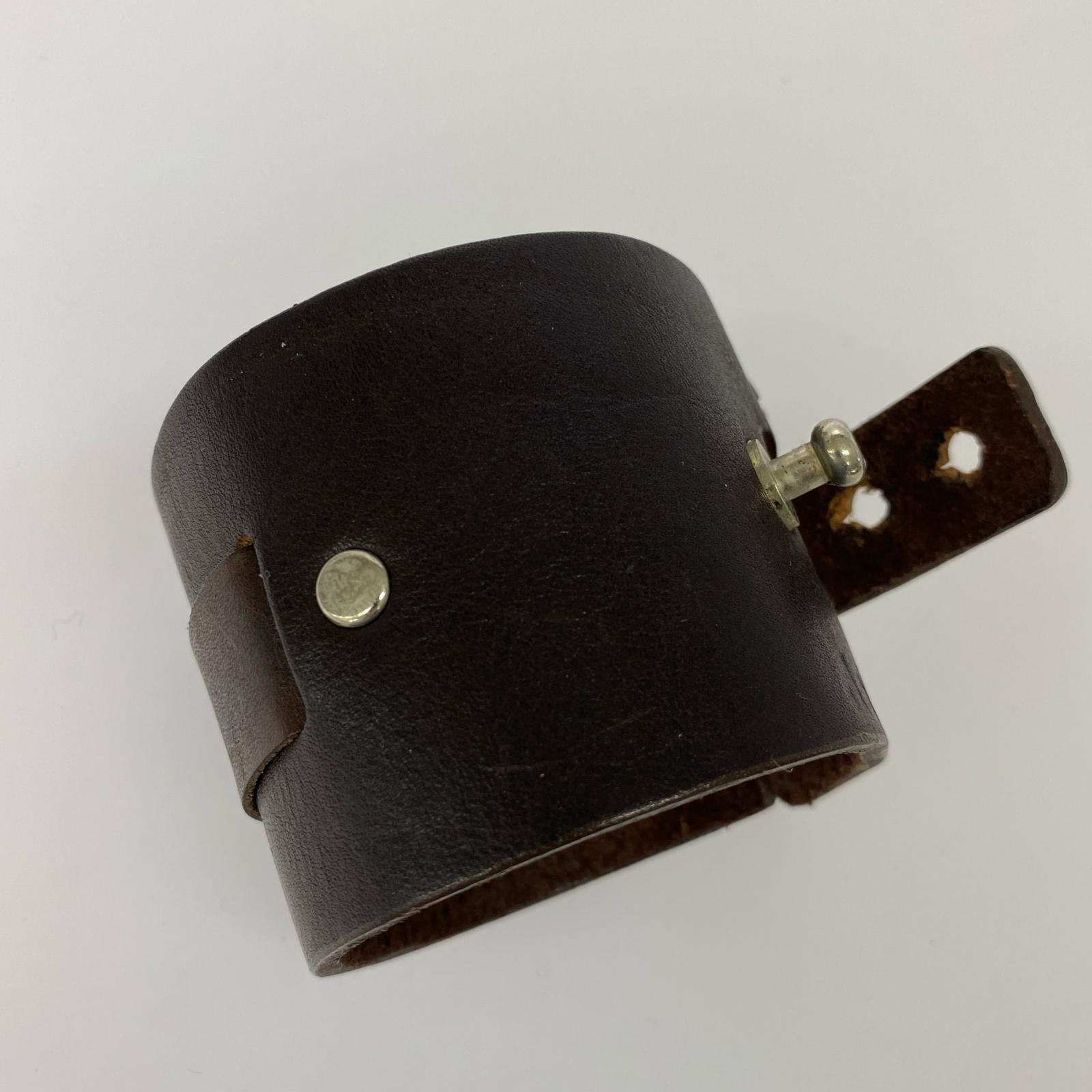 ブレスレット dean. レザーブレスレット ブラウン