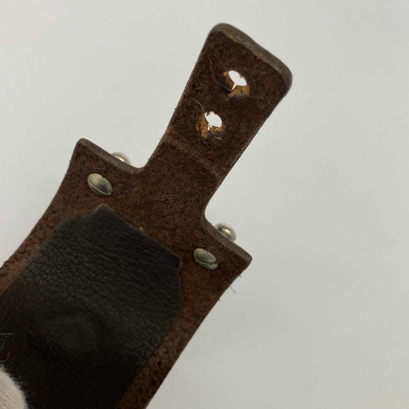 ブレスレット dean. レザーブレスレット ブラウン