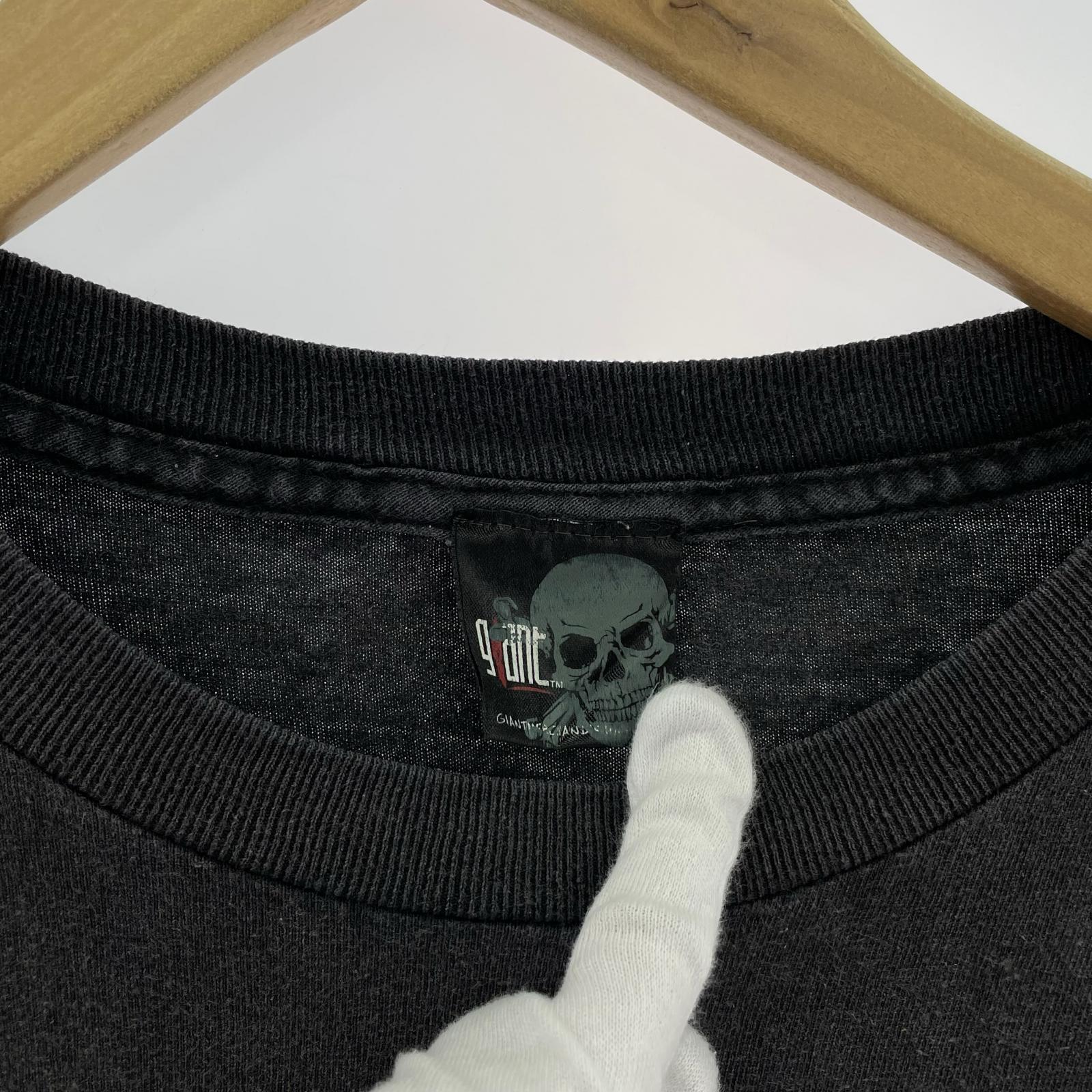 半袖Tシャツ 00s DISTURBED ツアープリントTee ブラック ブラック