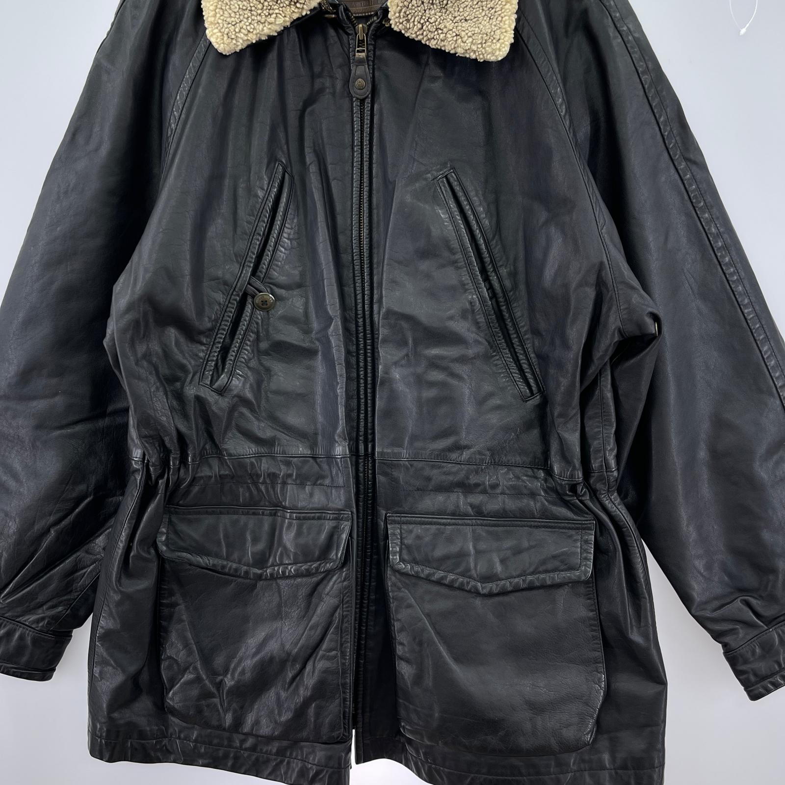 レザージャケット Timberland レザージャケット M ブラック