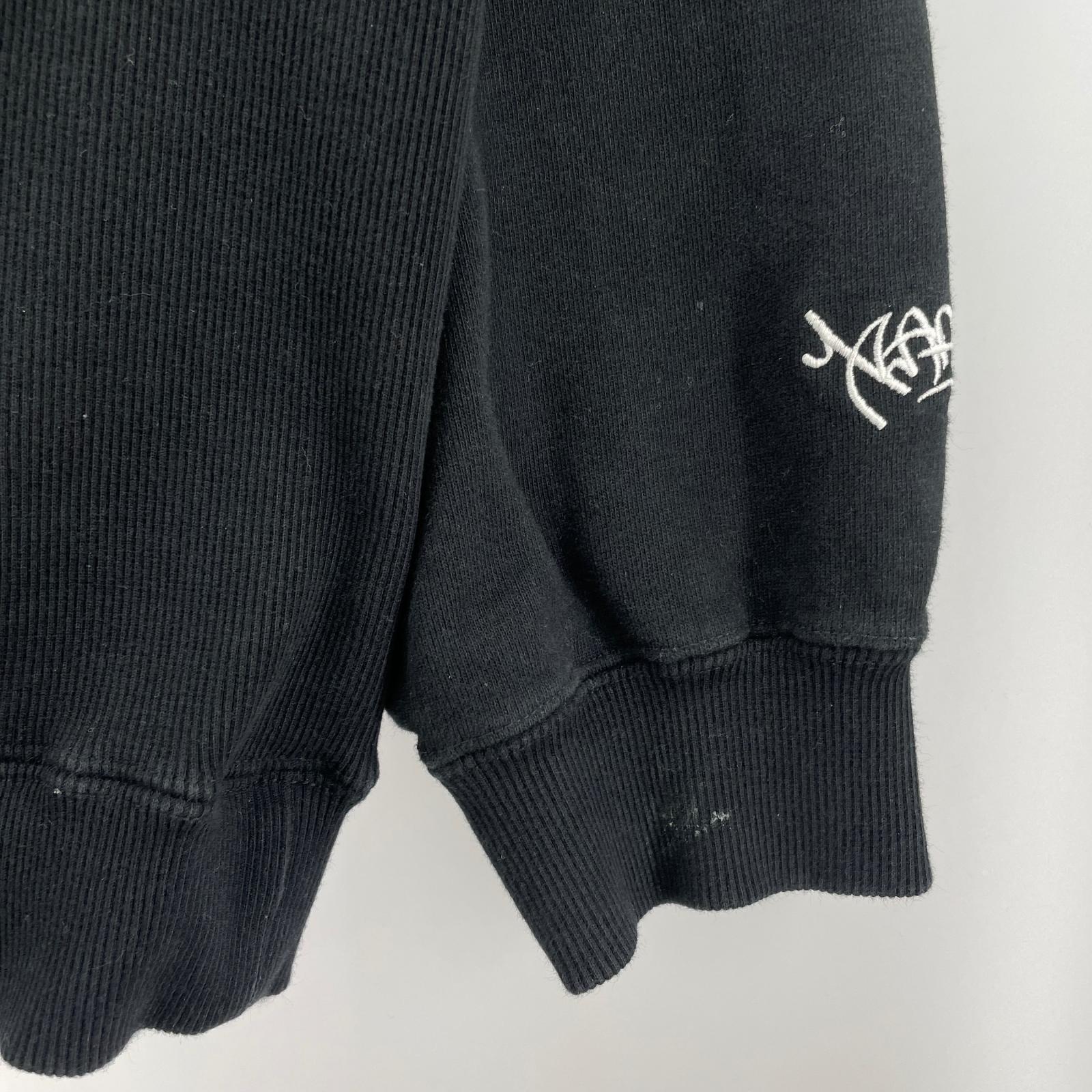 スウェット フロント刺繍 (XL)ブラック ブラック