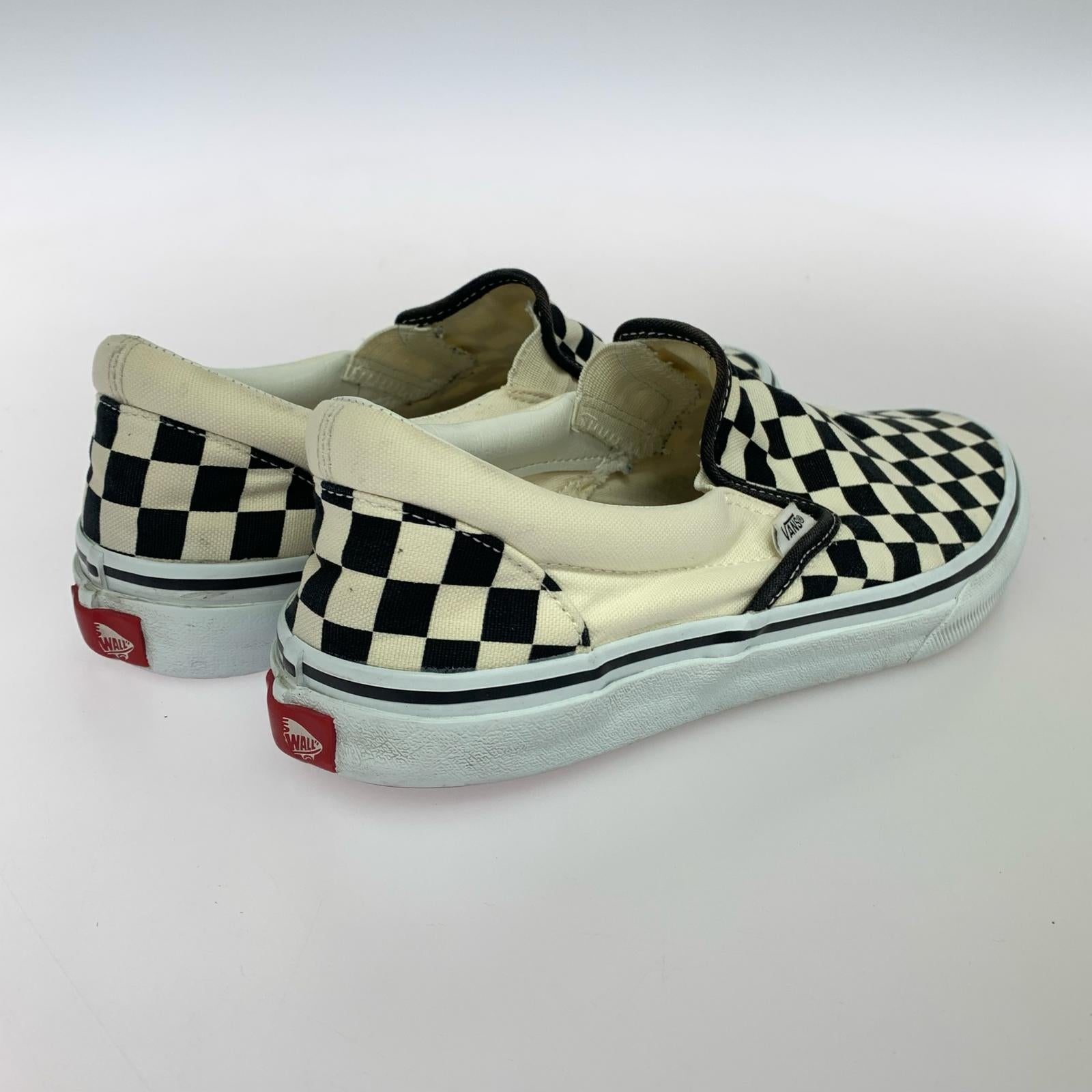 スニーカー SLIP ON チェッカー 27cm (US9 UK8 1/2 EU44)