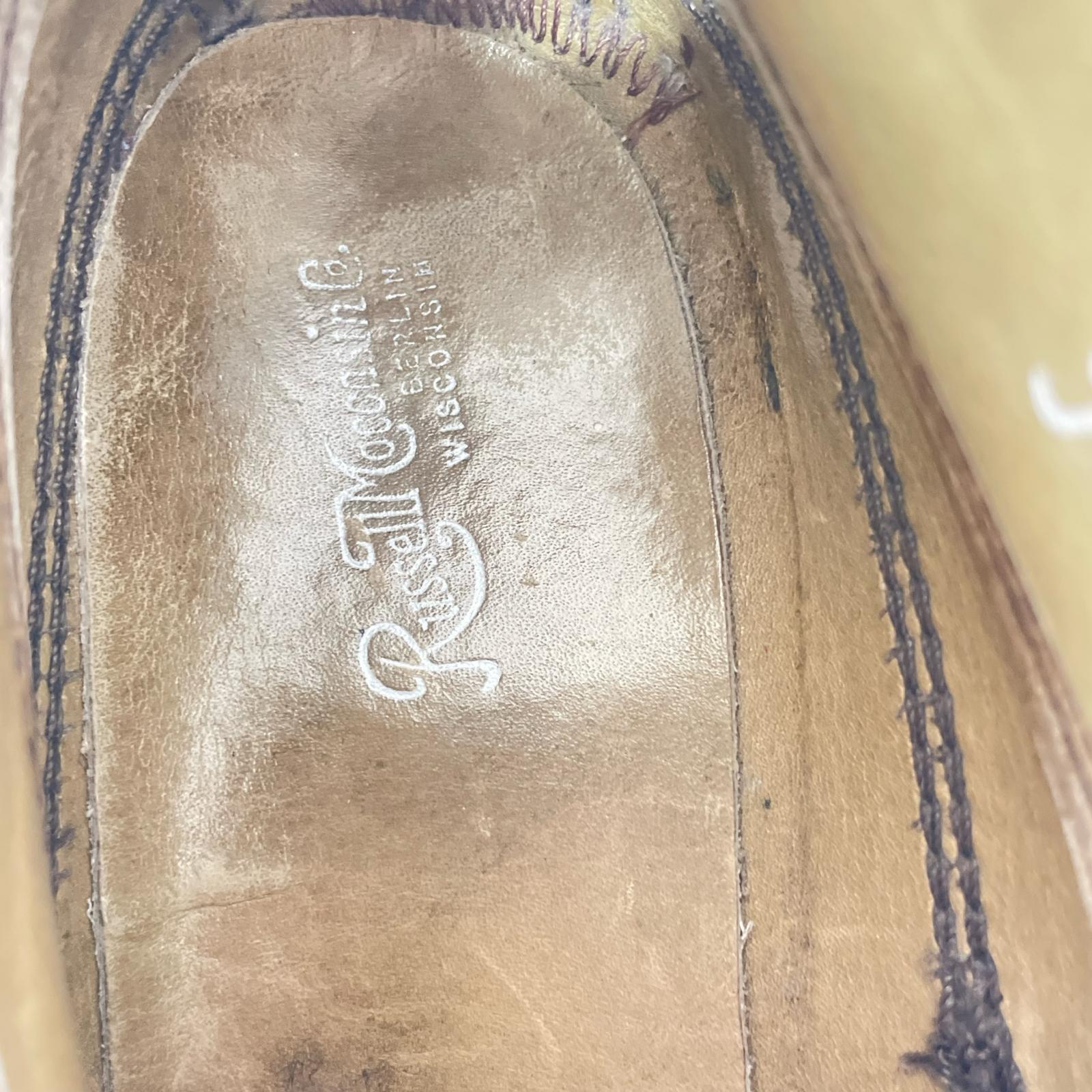 ブーツ RUSSELL MOCCASIN Sporting Clays Chukka チャッカブーツ 8 1/2 ベージュ