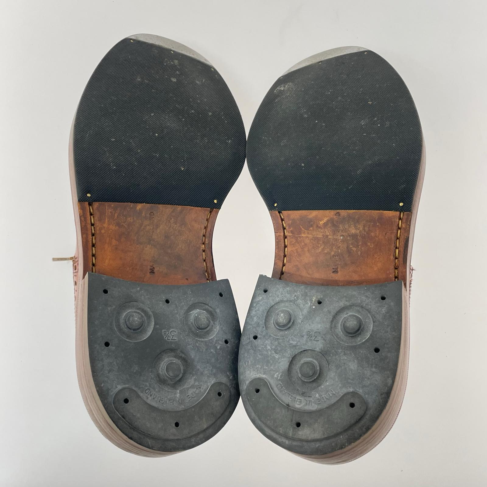 シューズ Tricker's M5633 BOURTON ウィングチップメダリオンシューズ 8 キャメル