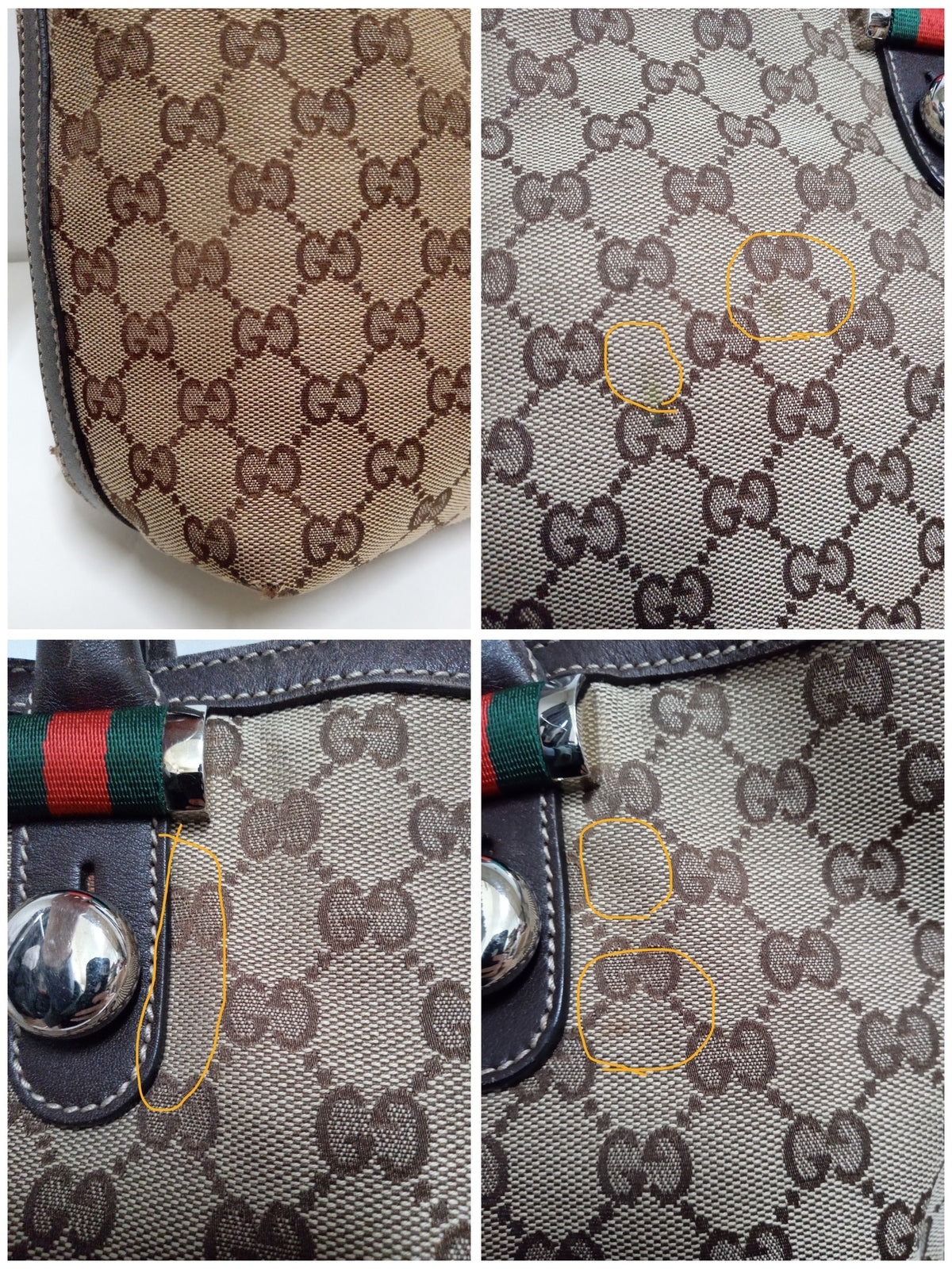 GUCCI/GGキャンバス/トートバッグ/232970