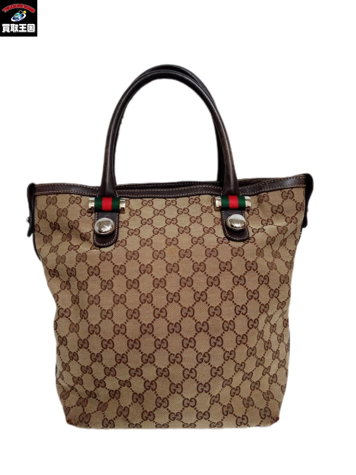 GUCCI/GGキャンバス/トートバッグ/232970