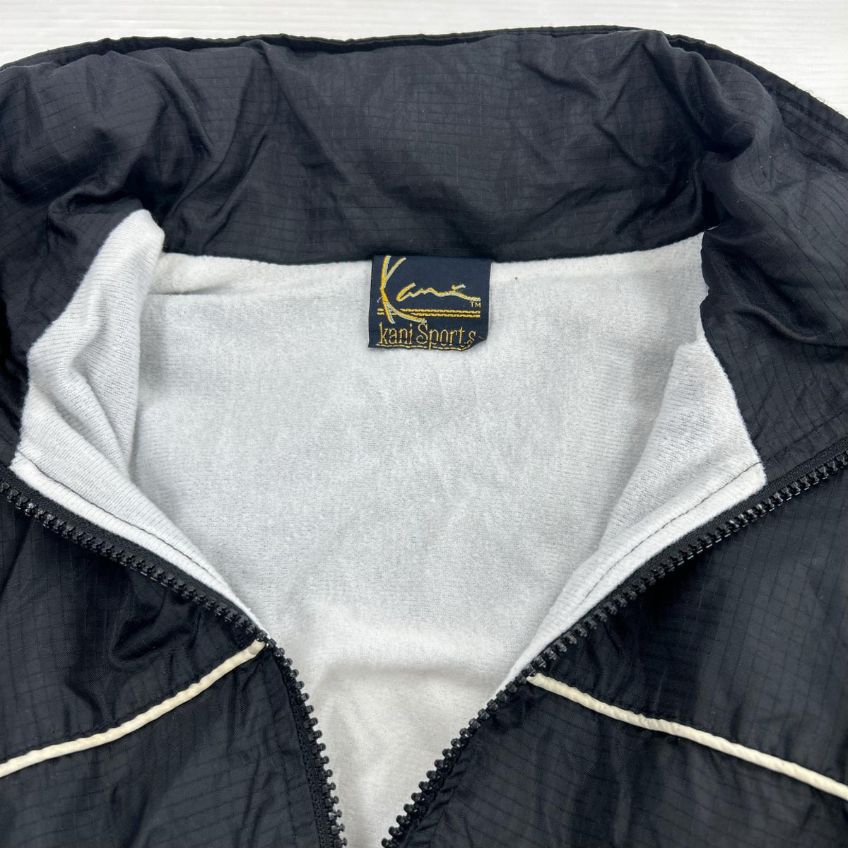 ジャケット 90s Karl Kani Sport ナイロンジャケット ブラック ブラック