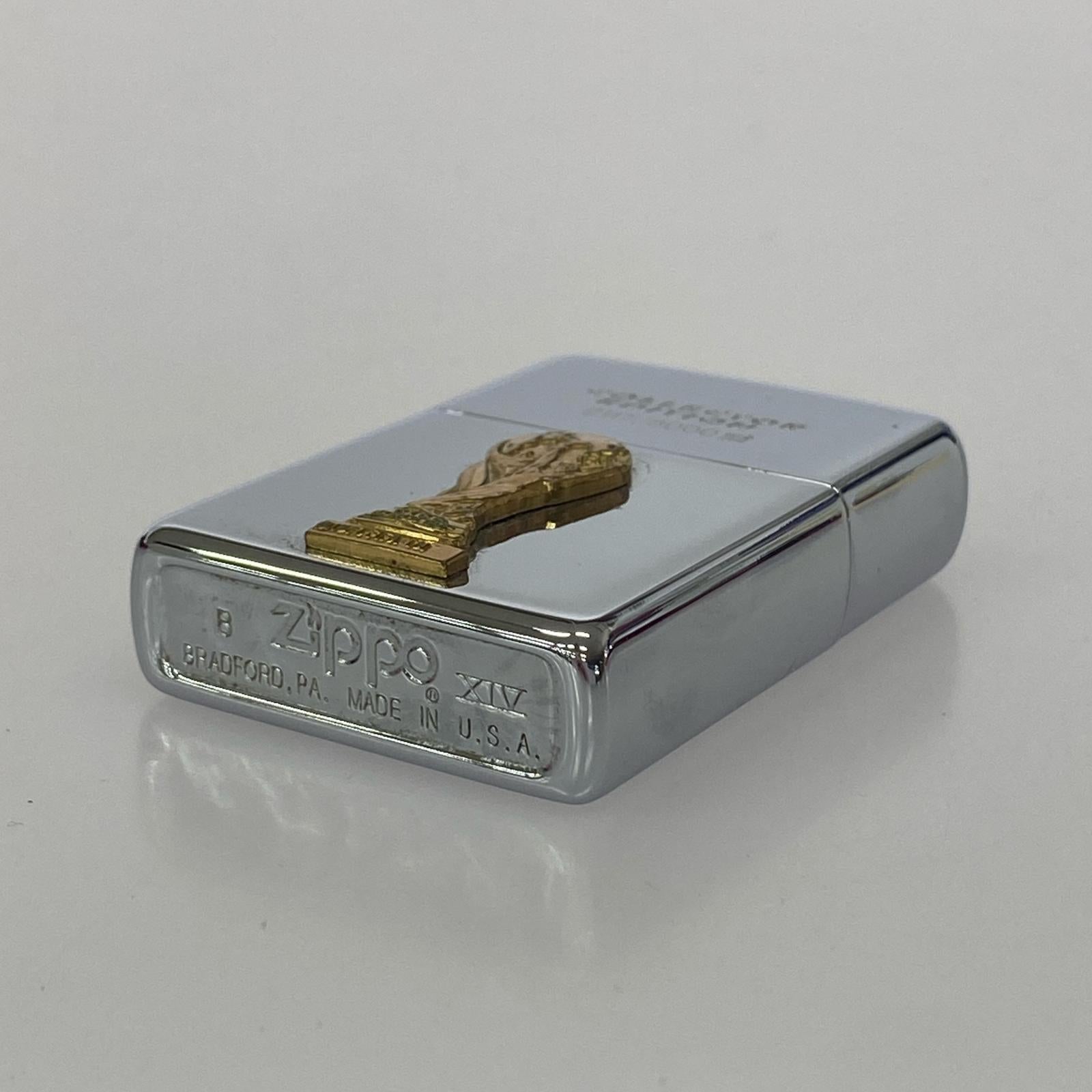 ライター 1998年 FIFA/ZIPPO/木箱付き