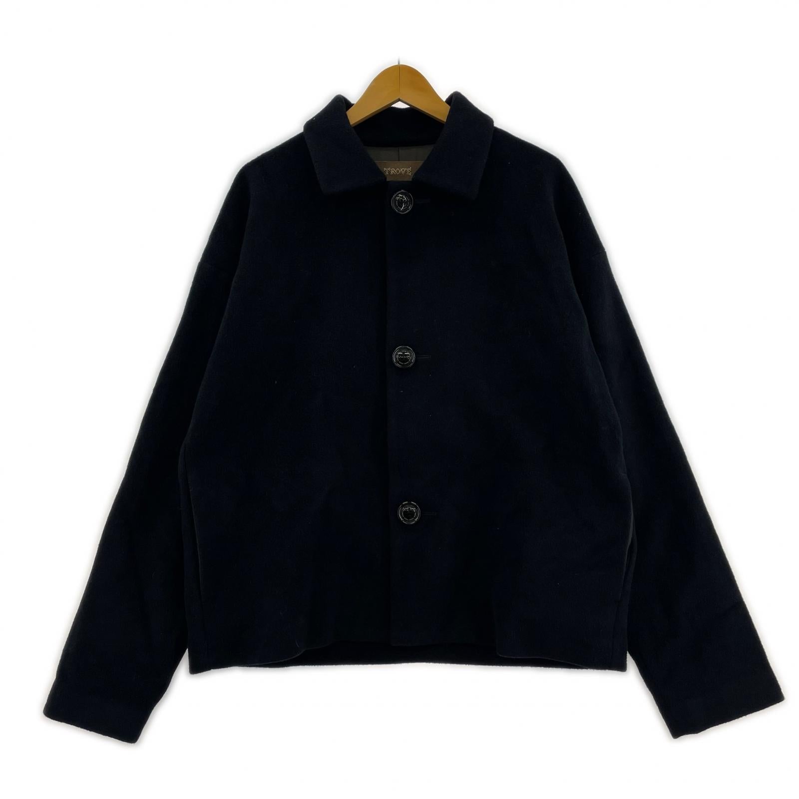 ジャケット 23AW ウールカシミヤサーミブルゾン 3 ネイビー