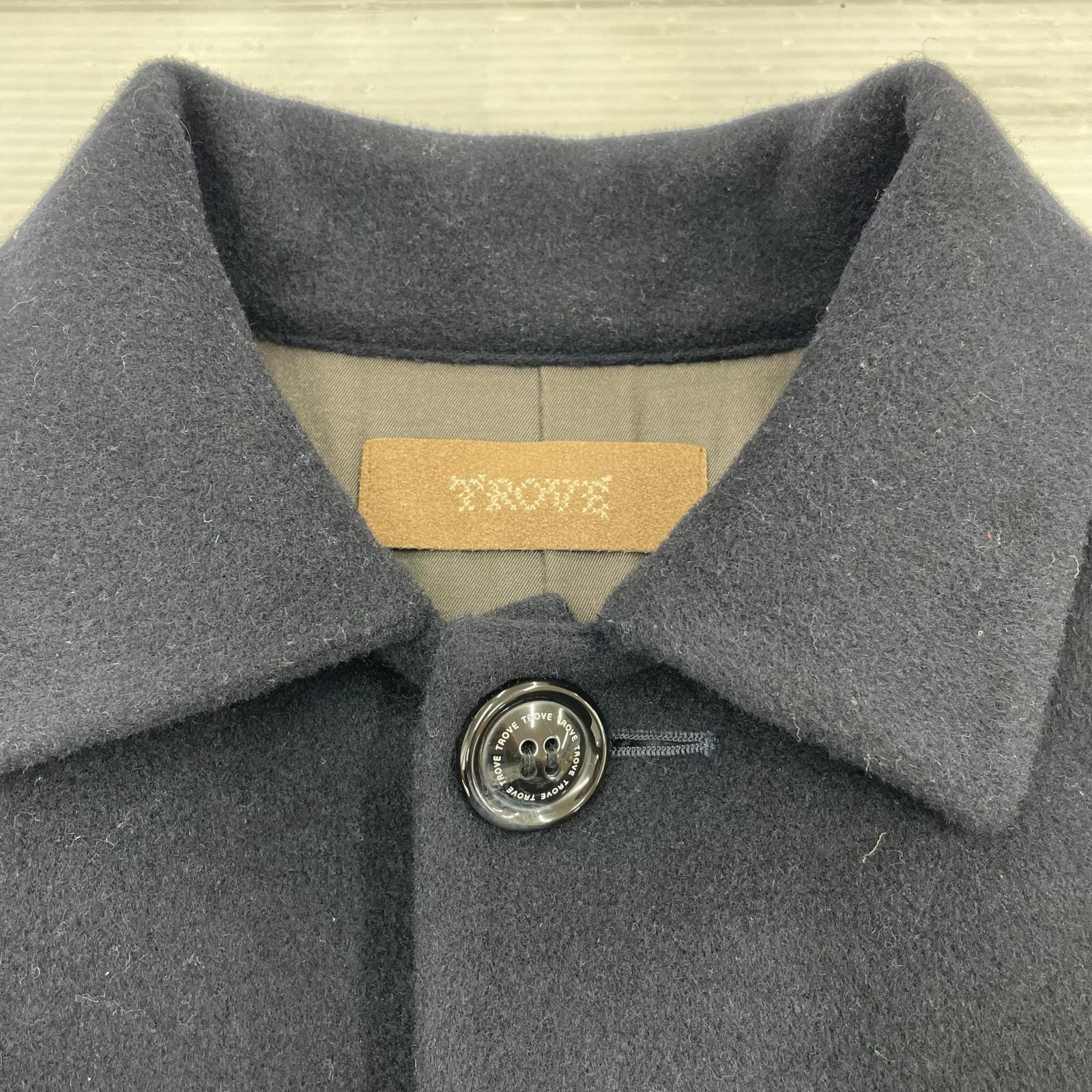 ジャケット 23AW ウールカシミヤサーミブルゾン 3 ネイビー