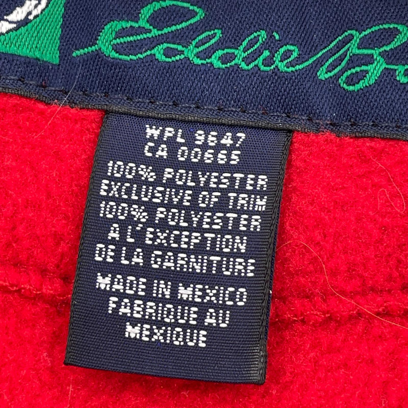 ジャケット レッド フリース L L レッド