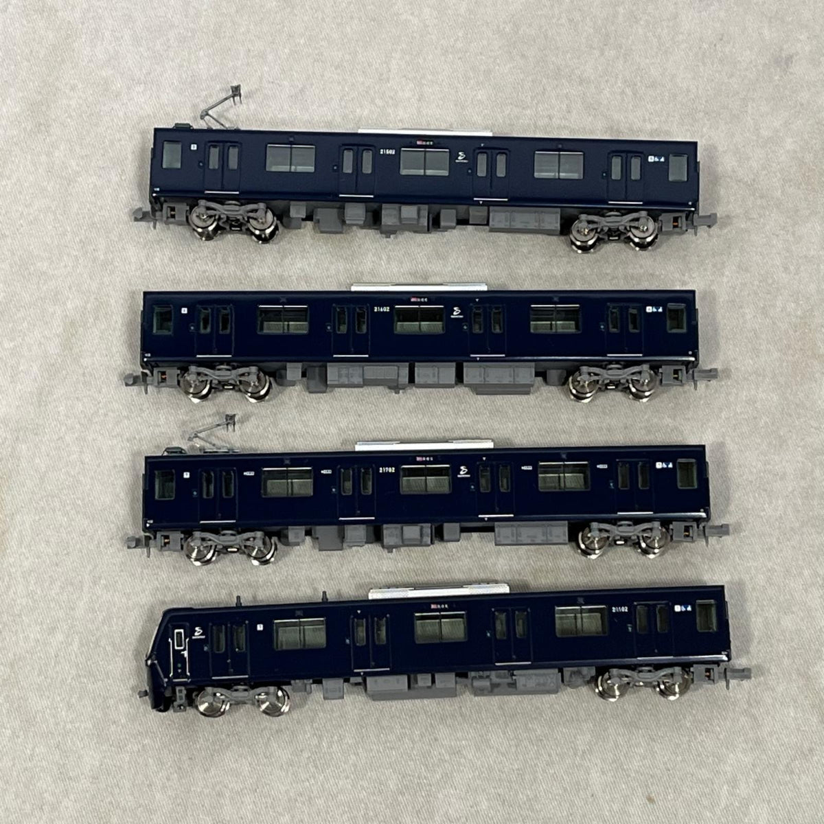 ポポンデッタ Nゲージ 相模鉄道21000系8両セット ポポンデッタ 鉄道模型車両