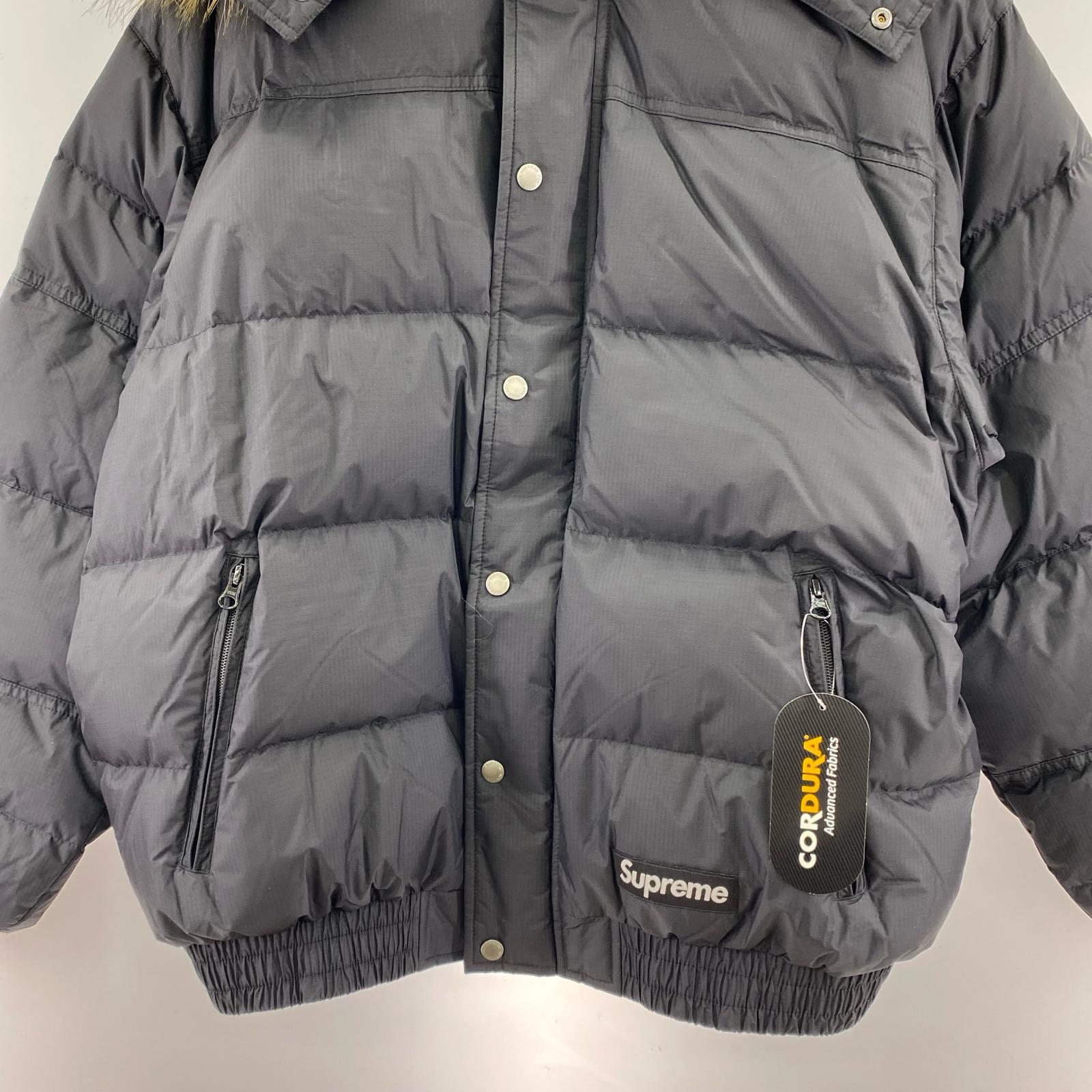 ダウンジャケット Supreme 700 fill down puffer jacket (XL) LL ブラック
