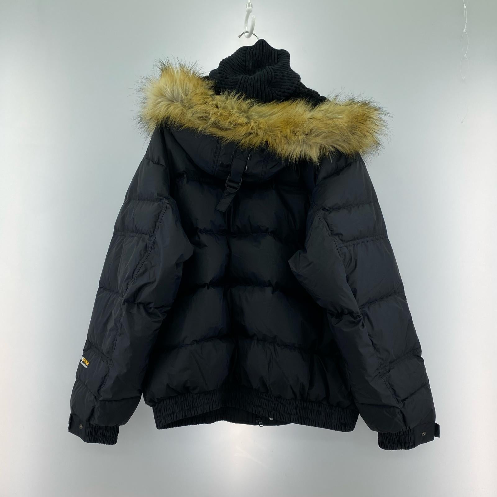 ダウンジャケット Supreme 700 fill down puffer jacket (XL) LL ブラック