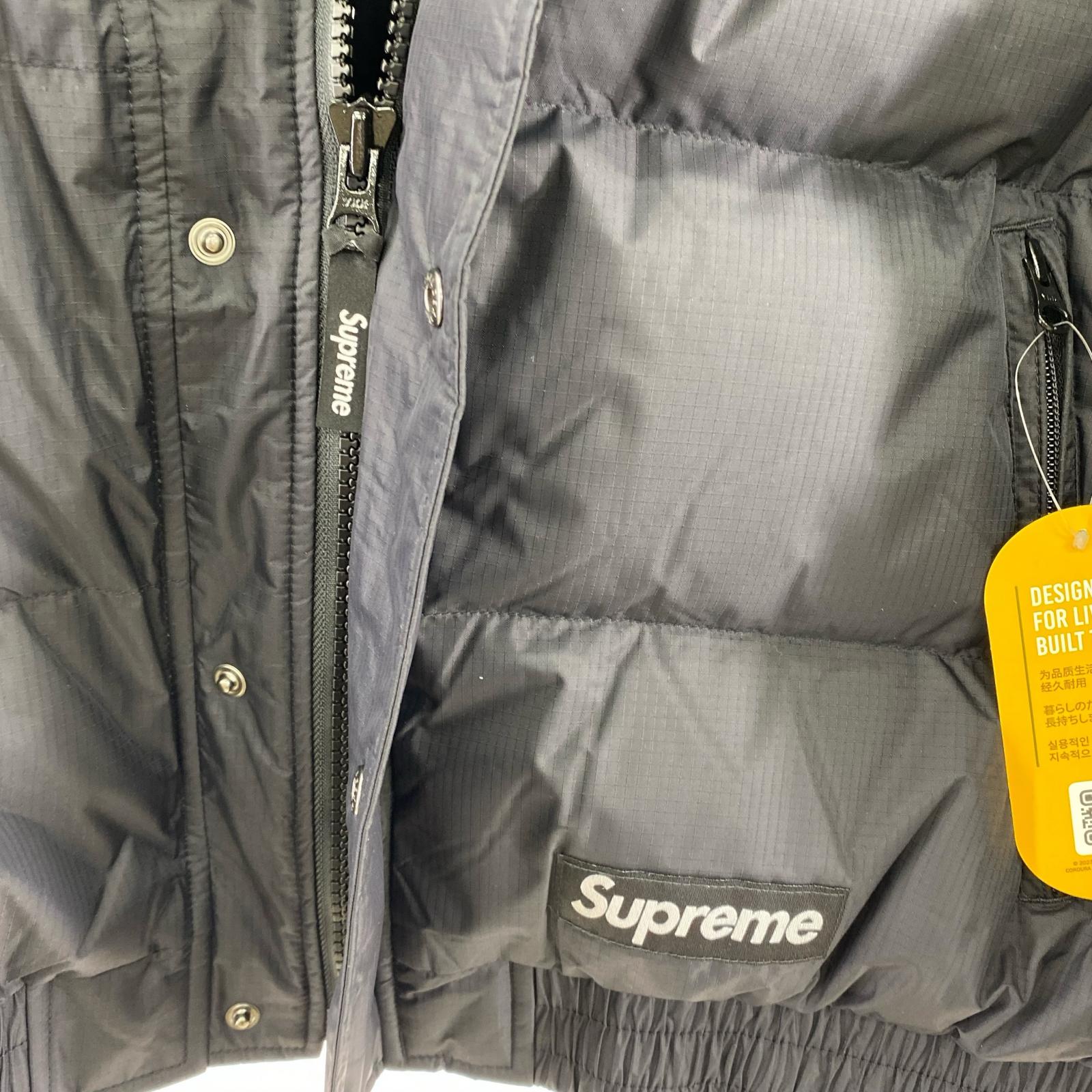 ダウンジャケット Supreme 700 fill down puffer jacket (XL) LL ブラック