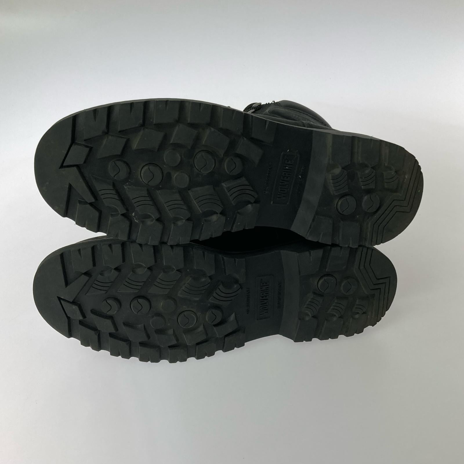 ブーツ ワークブーツ BLK UK9.5 ブラック