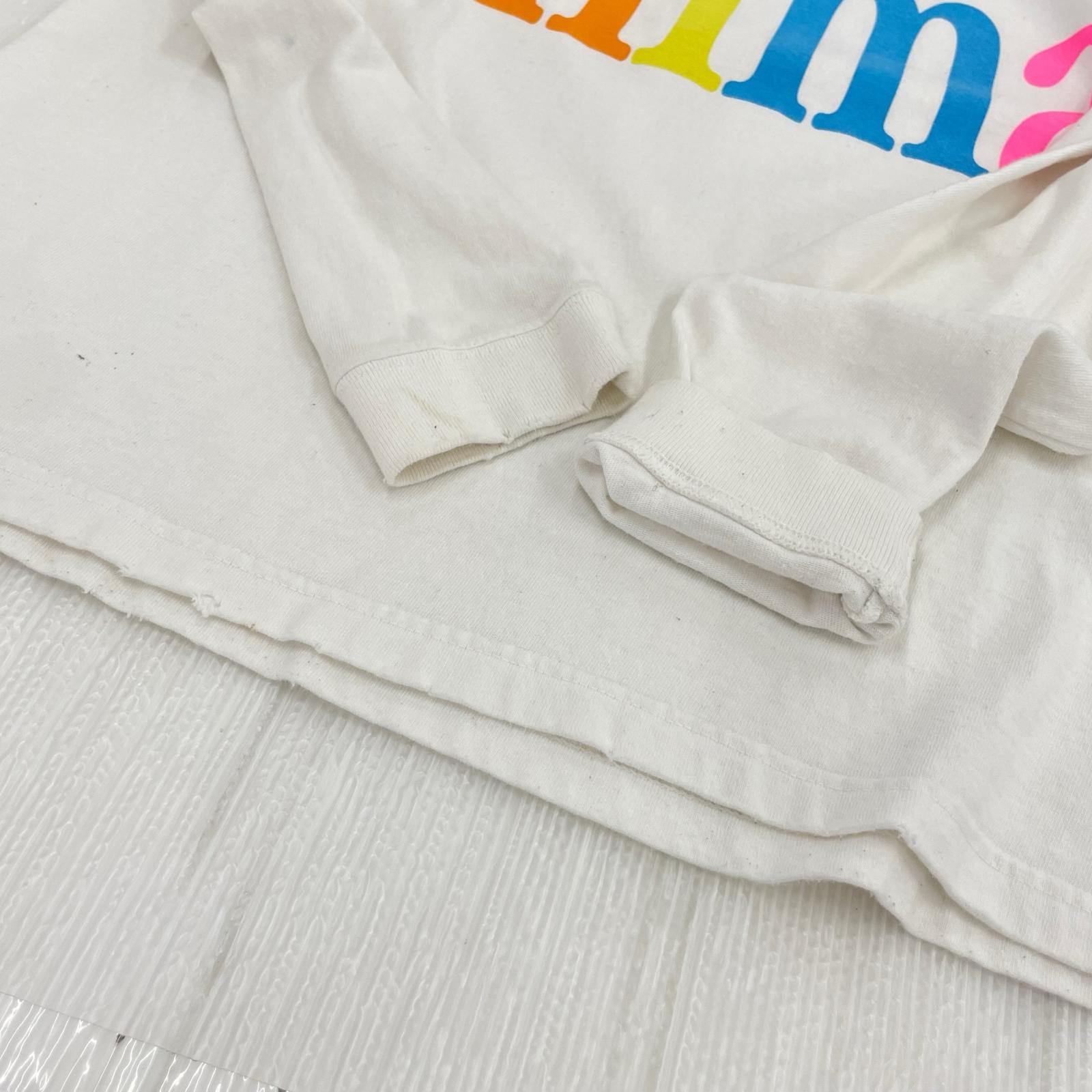 長袖Tシャツ ×STUDIO WEAREALLANIMALS Animal WHT M M ホワイト